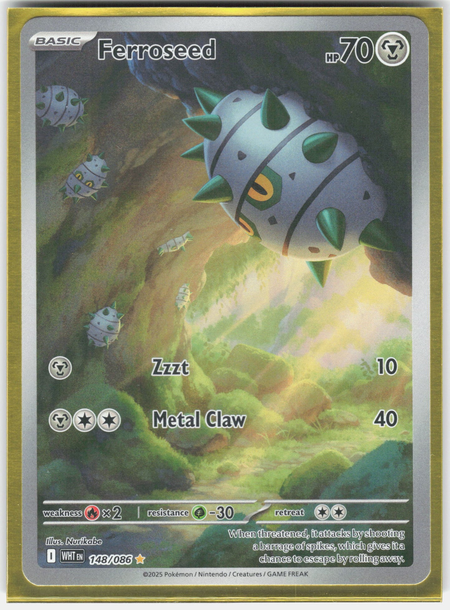 SV: White Flare #148/086 Ferroseed