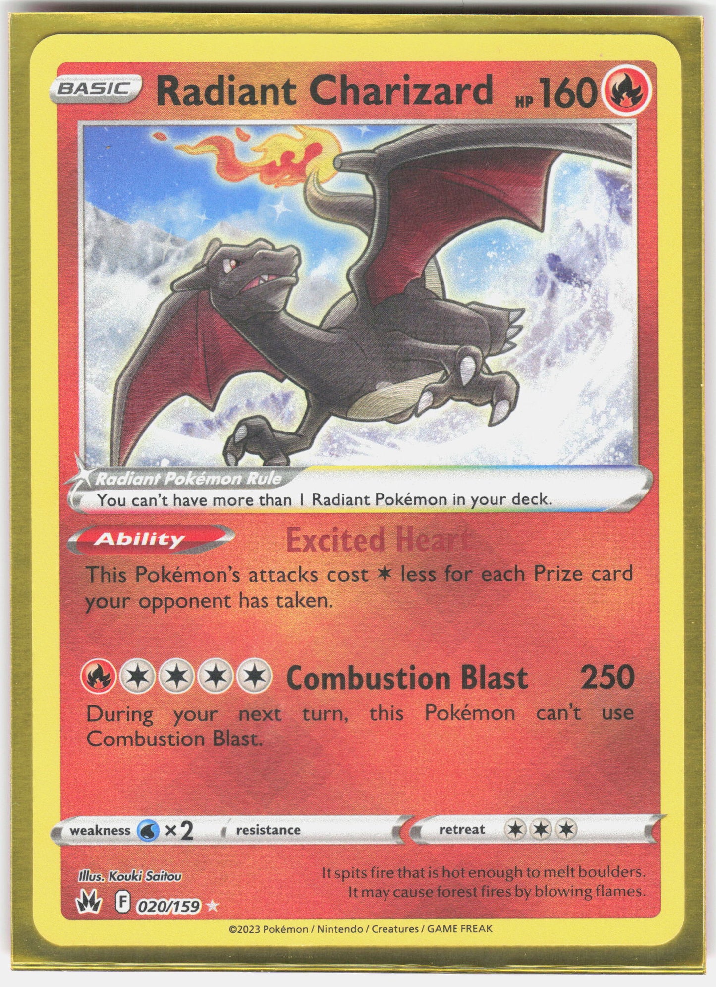 SWSH: Crown Zenith #020/159 Radiant Charizard