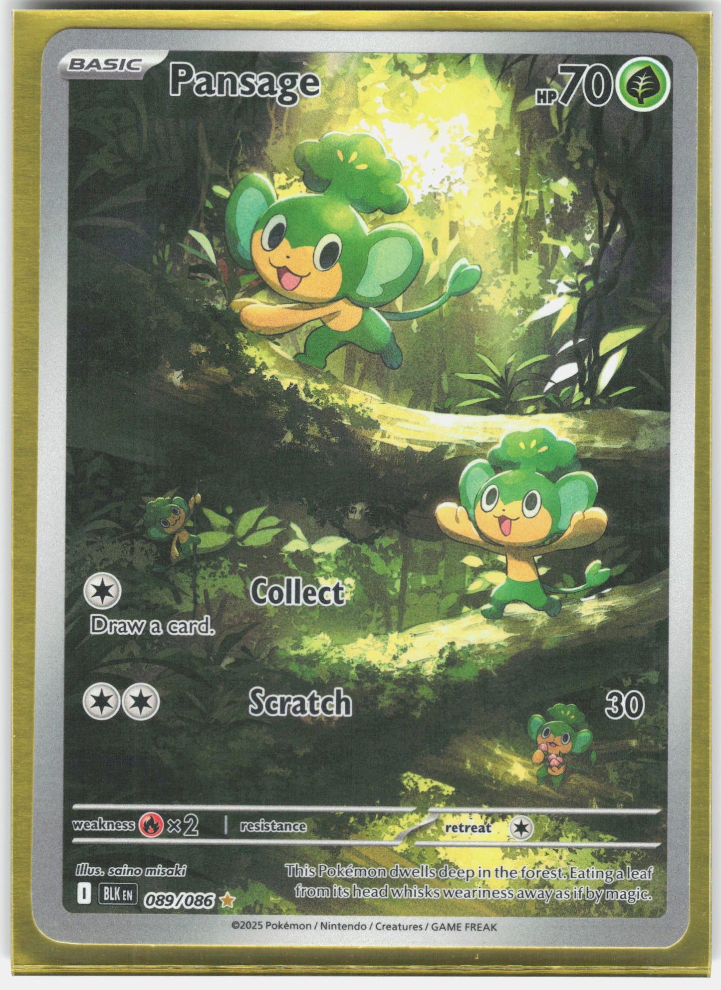 SV: Black Bolt #089/086 Pansage