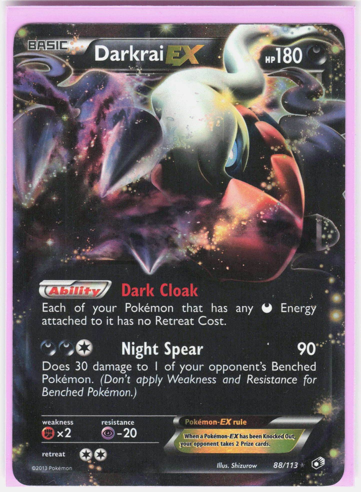 Legendary Treasures #88/113 Darkrai EX