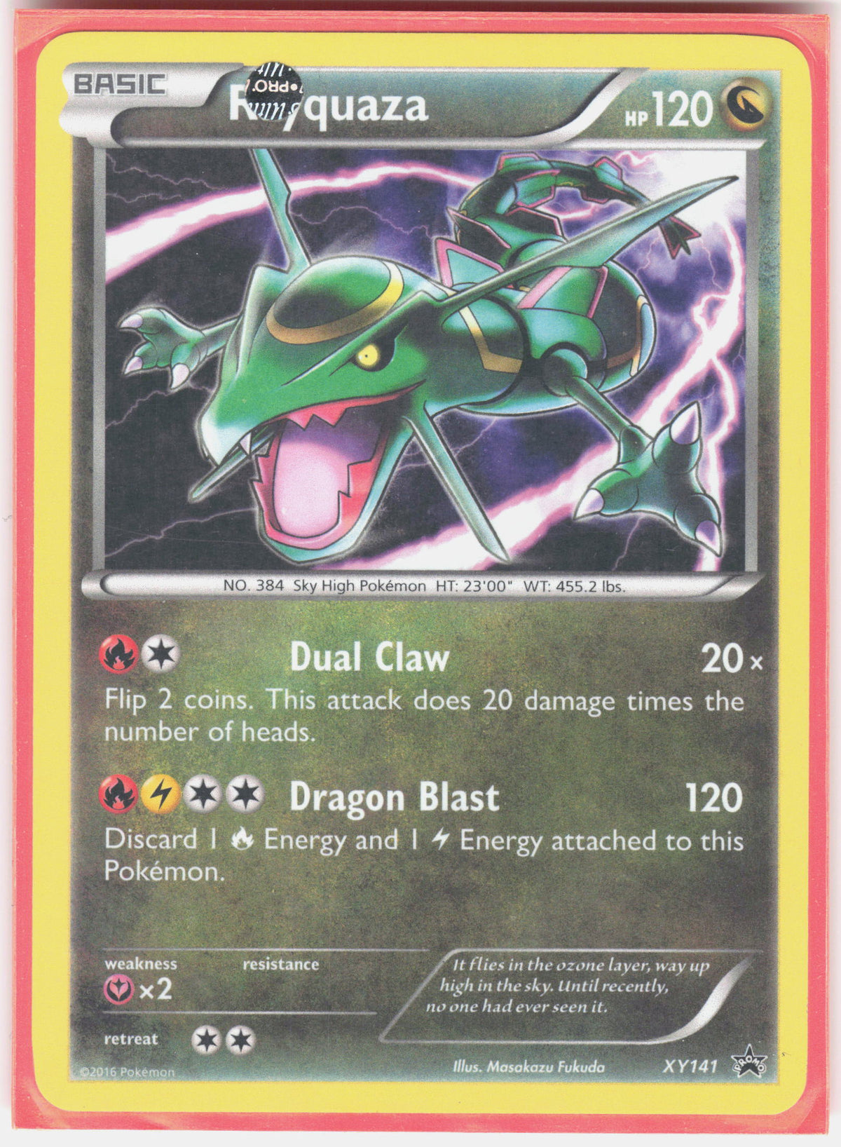 XY Promos #XY141 Rayquaza