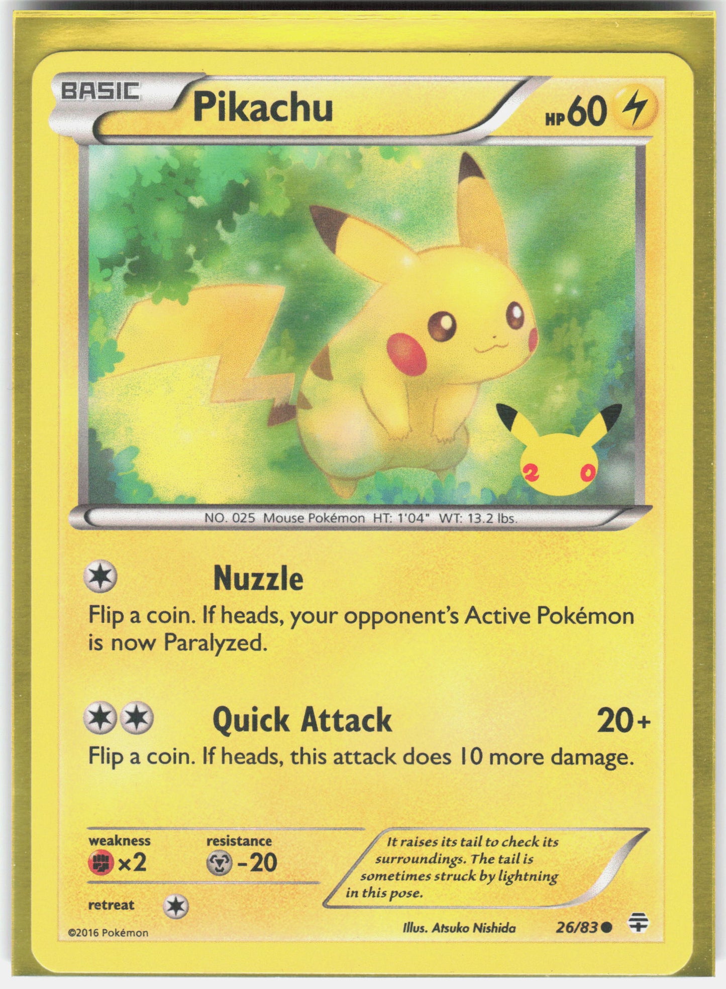 Generations #26/83 Pikachu