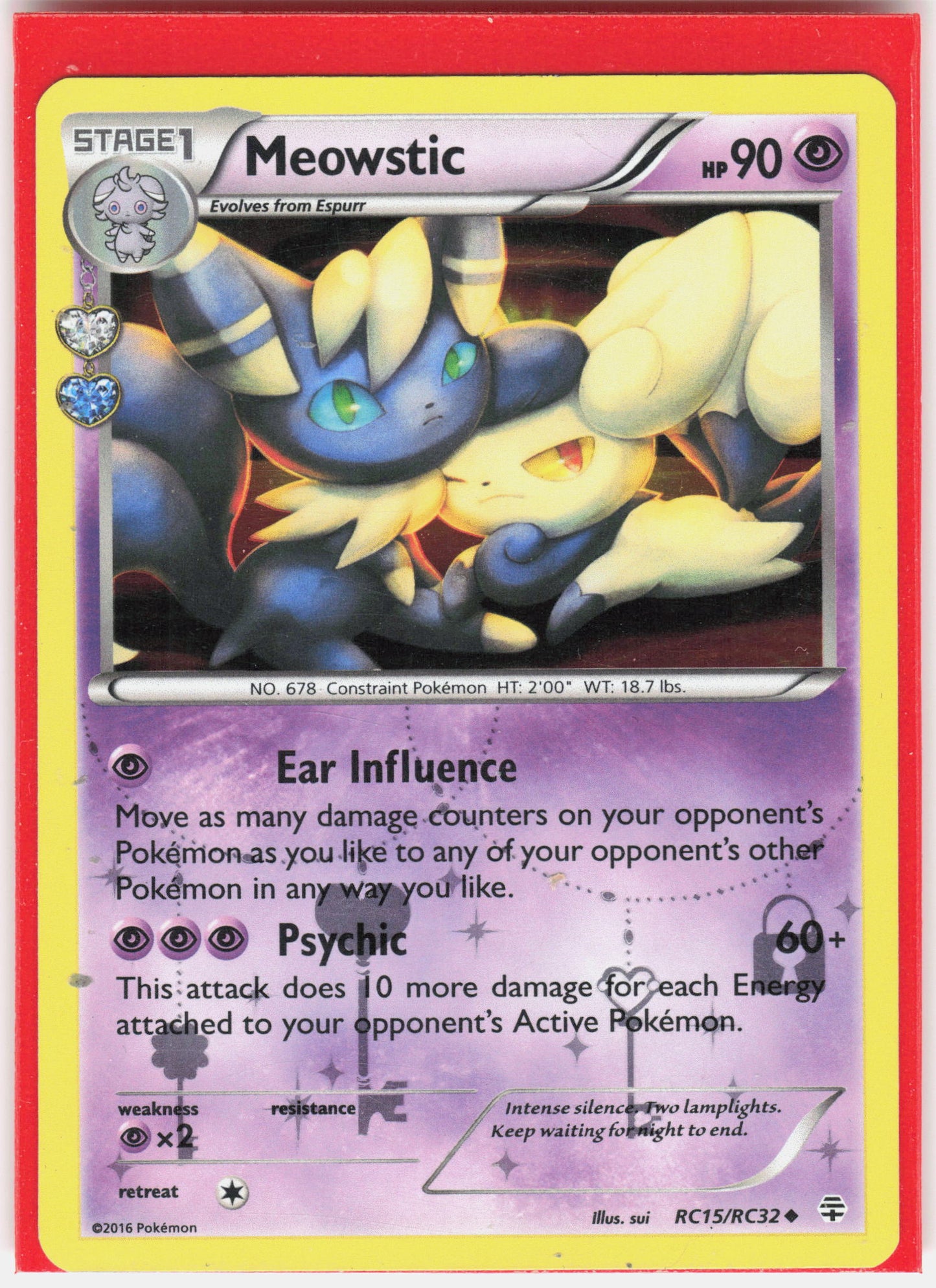 Generations: Radiant Collection #RC15/RC32 Meowstic