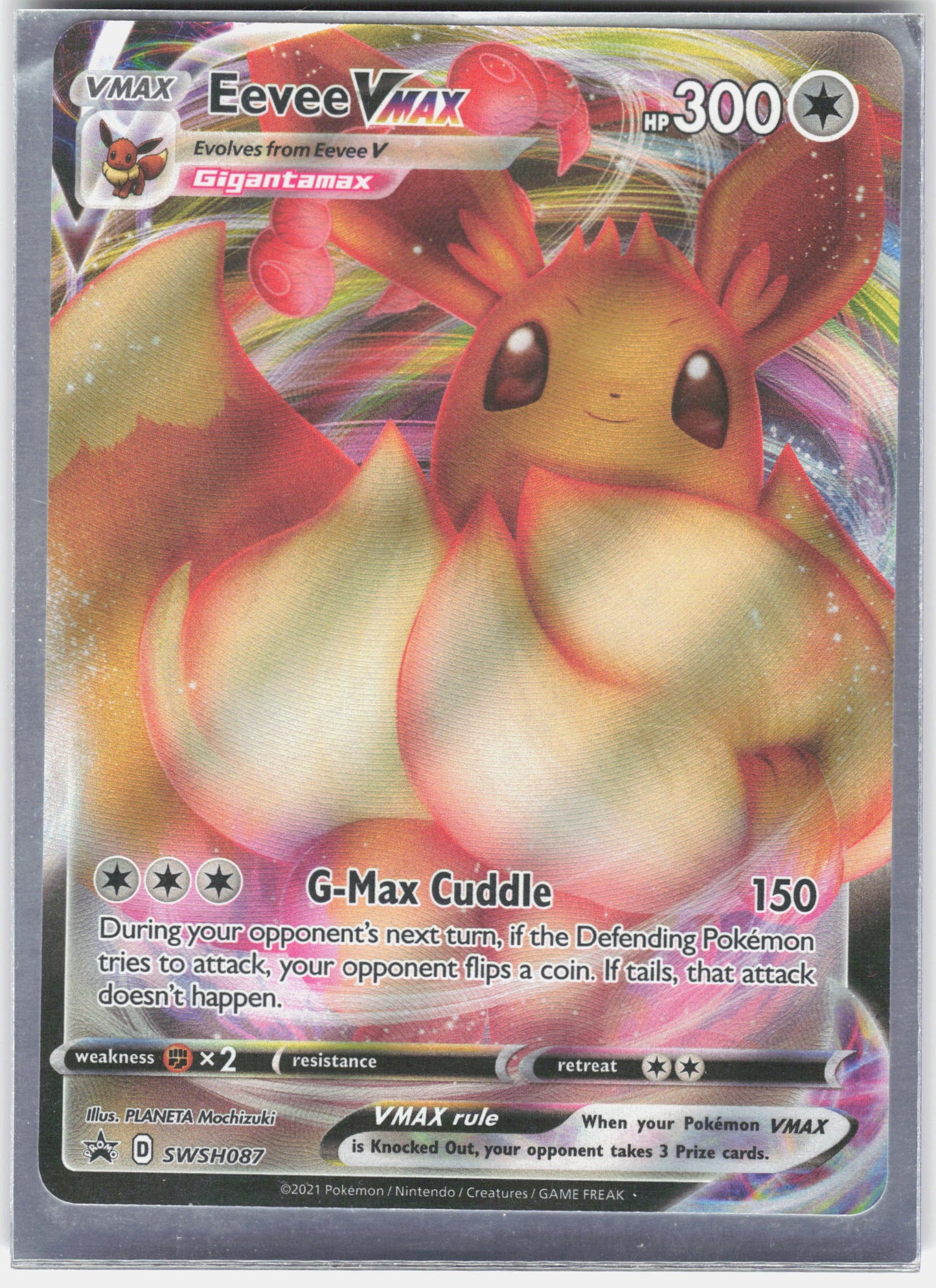 SWSH: Sword & Shield Promo Cards #SWSH087 Eevee VMAX