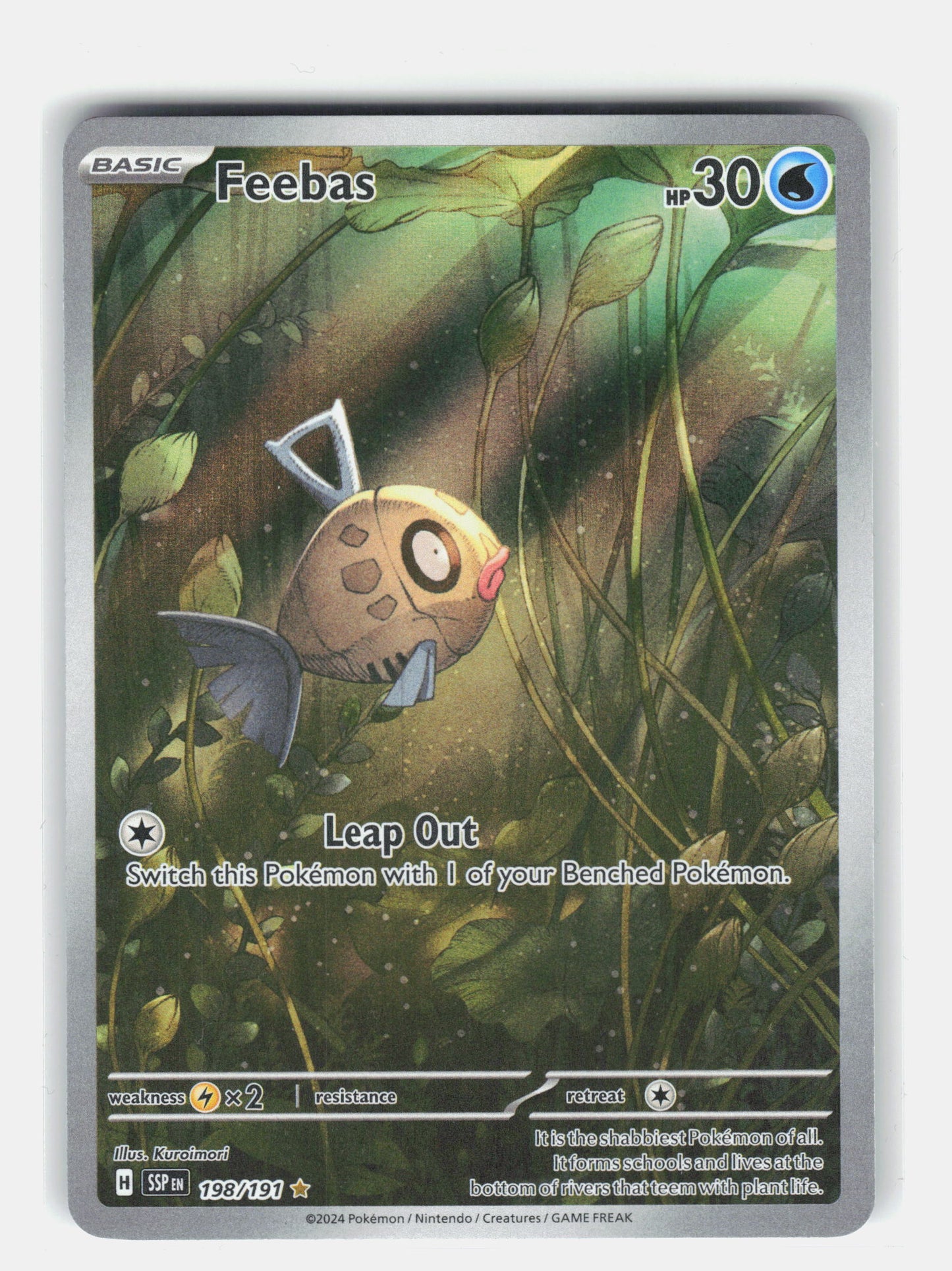 SV08: Surging Sparks #198/191 Feebas