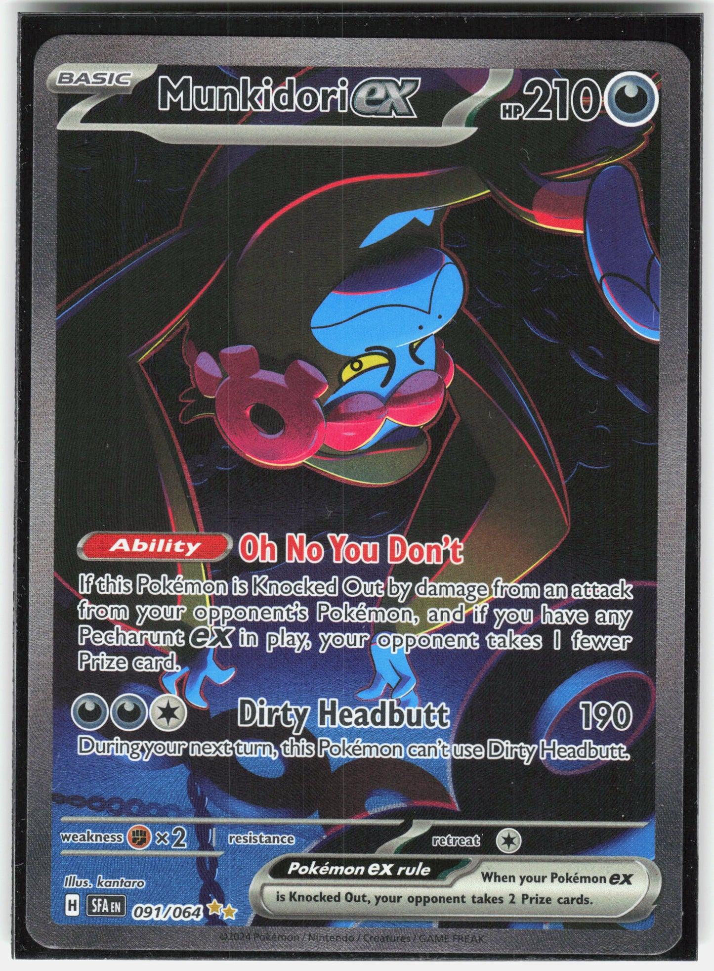 SV: Shrouded Fable #091/064 Munkidori ex