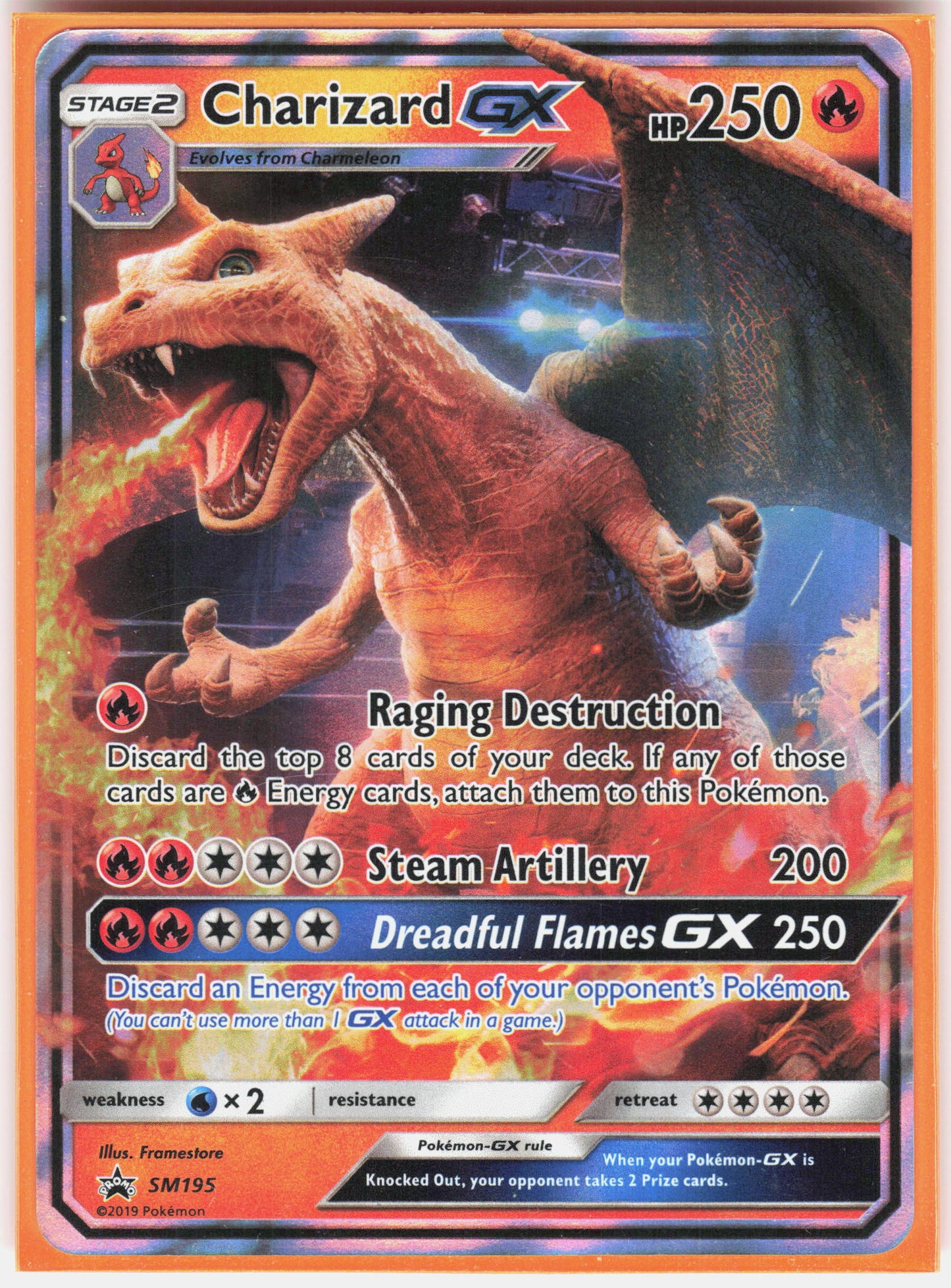 SM Promos #SM195 Charizard GX