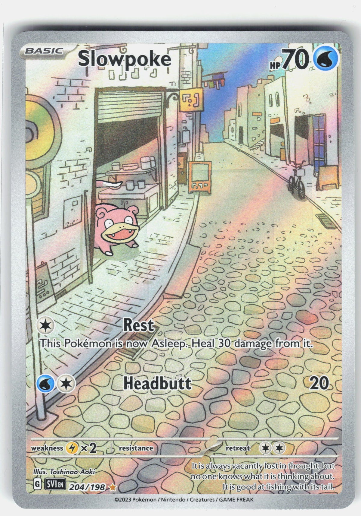 SV01: Scarlet & Violet Base Set #204/198 Slowpoke