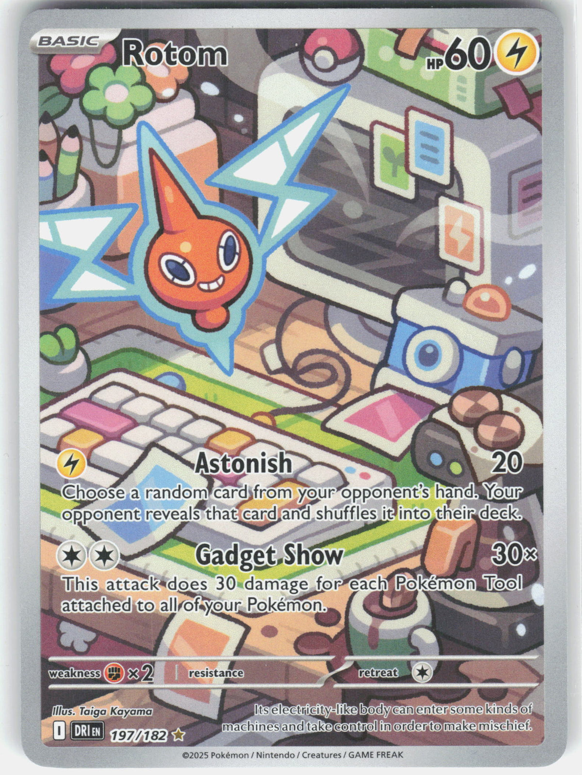 SV10: Destined Rivals #197/182 Rotom