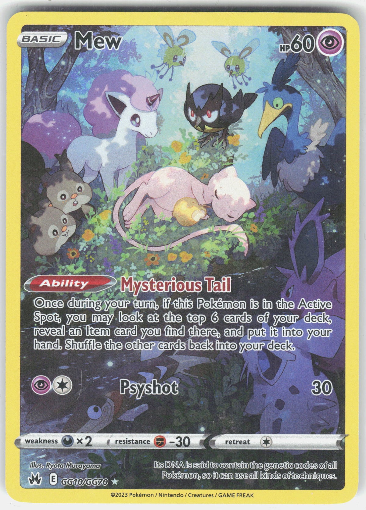 SWSH: Crown Zenith: Galarian Gallery #GG10/GG70 Mew
