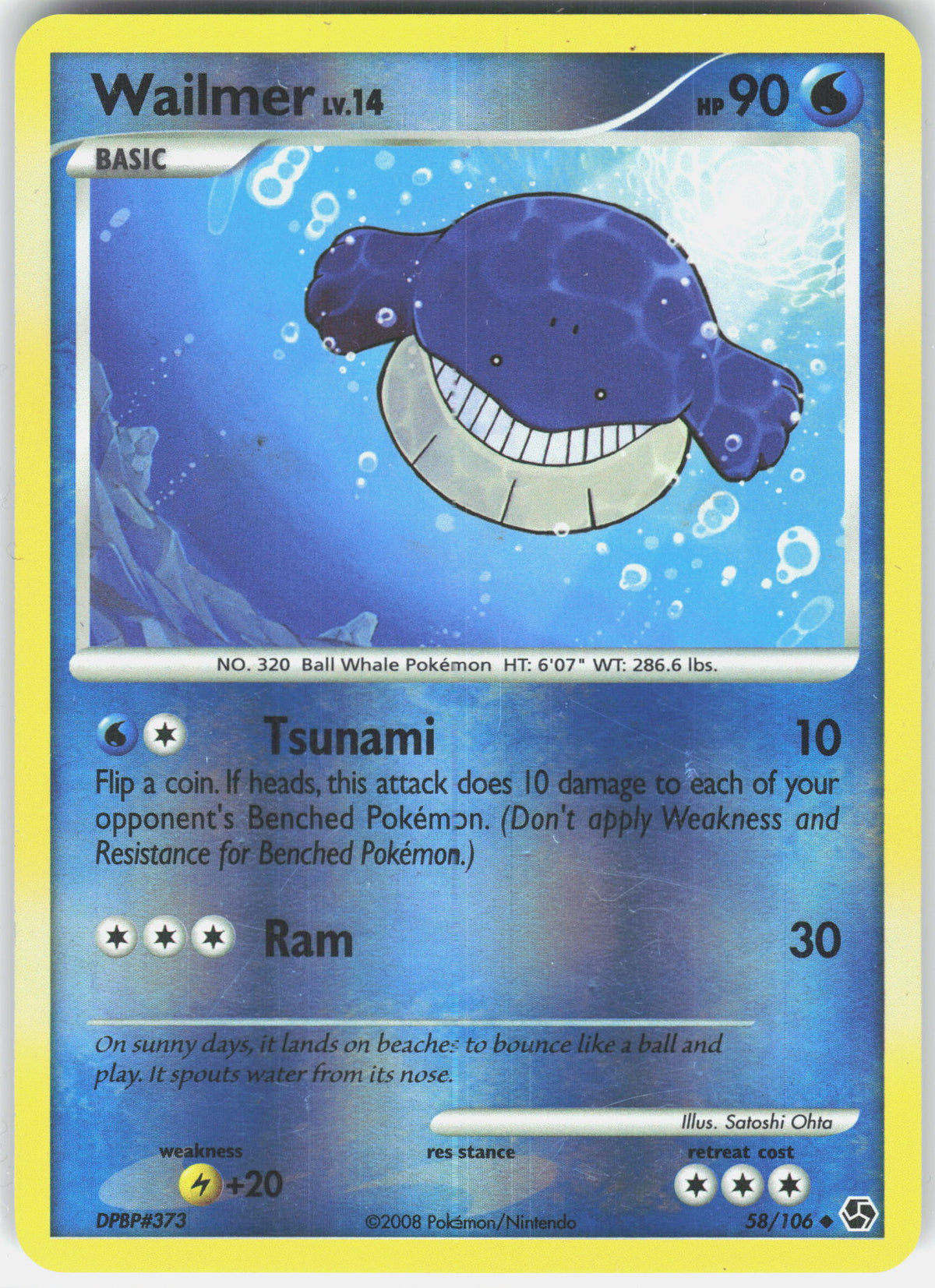 Great Encounters #58/106 Wailmer