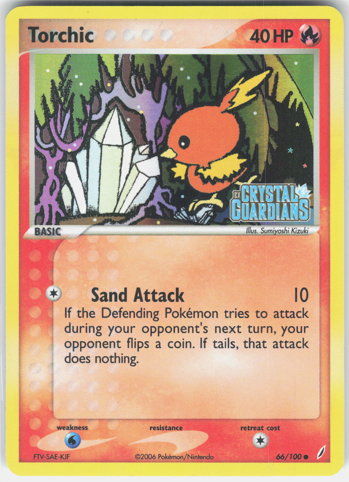 EX Crystal Guardians #66/100 Torchic