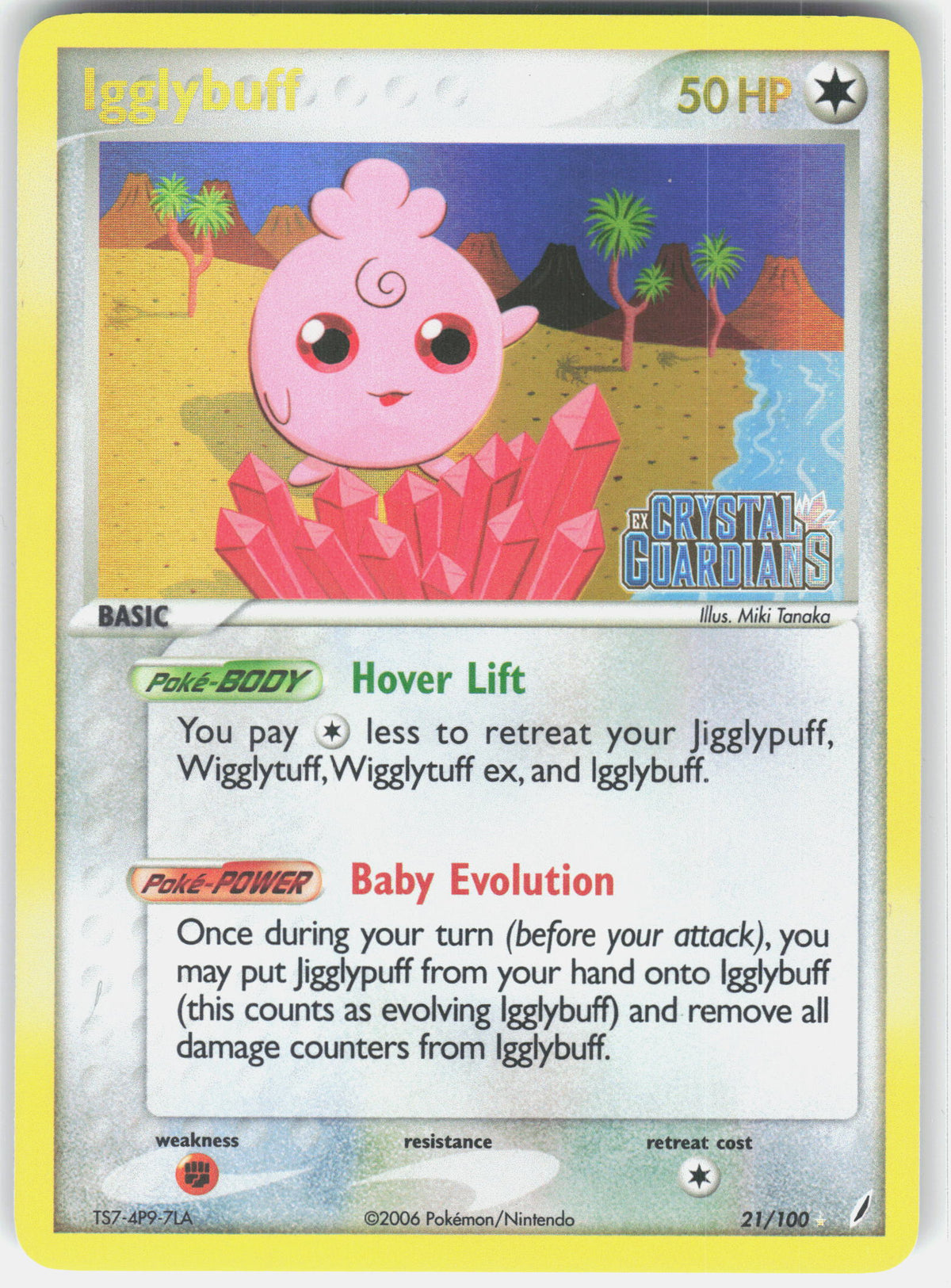 EX Crystal Guardians #21/100 Igglybuff