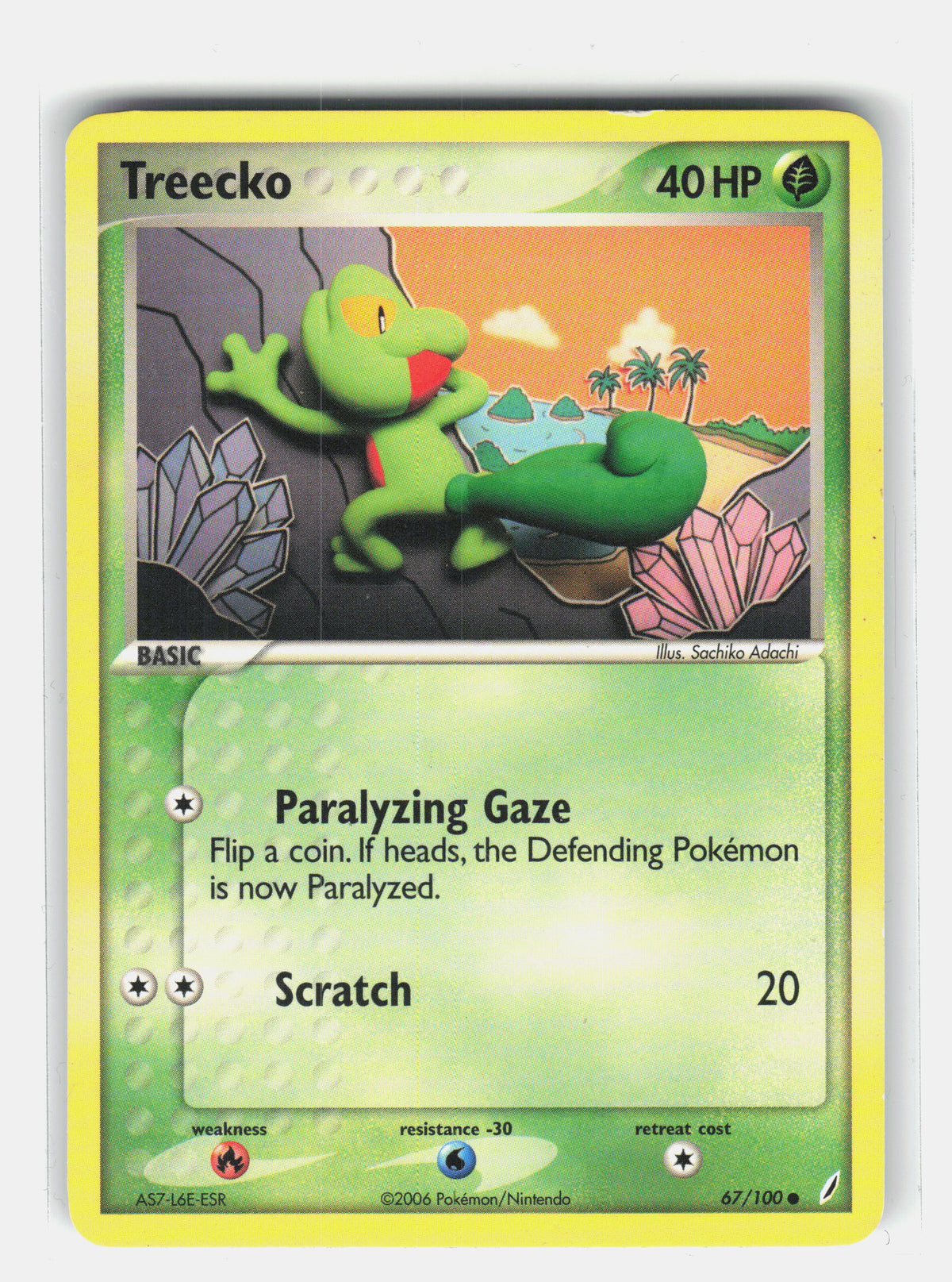 EX Crystal Guardians #67/100 Treecko