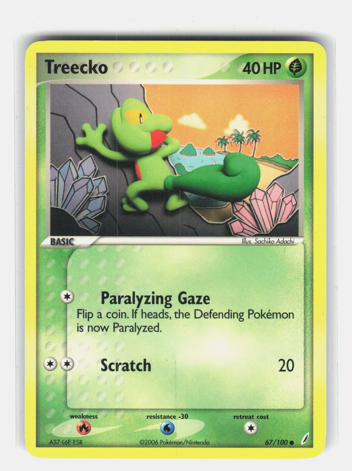 EX Crystal Guardians #67/100 Treecko