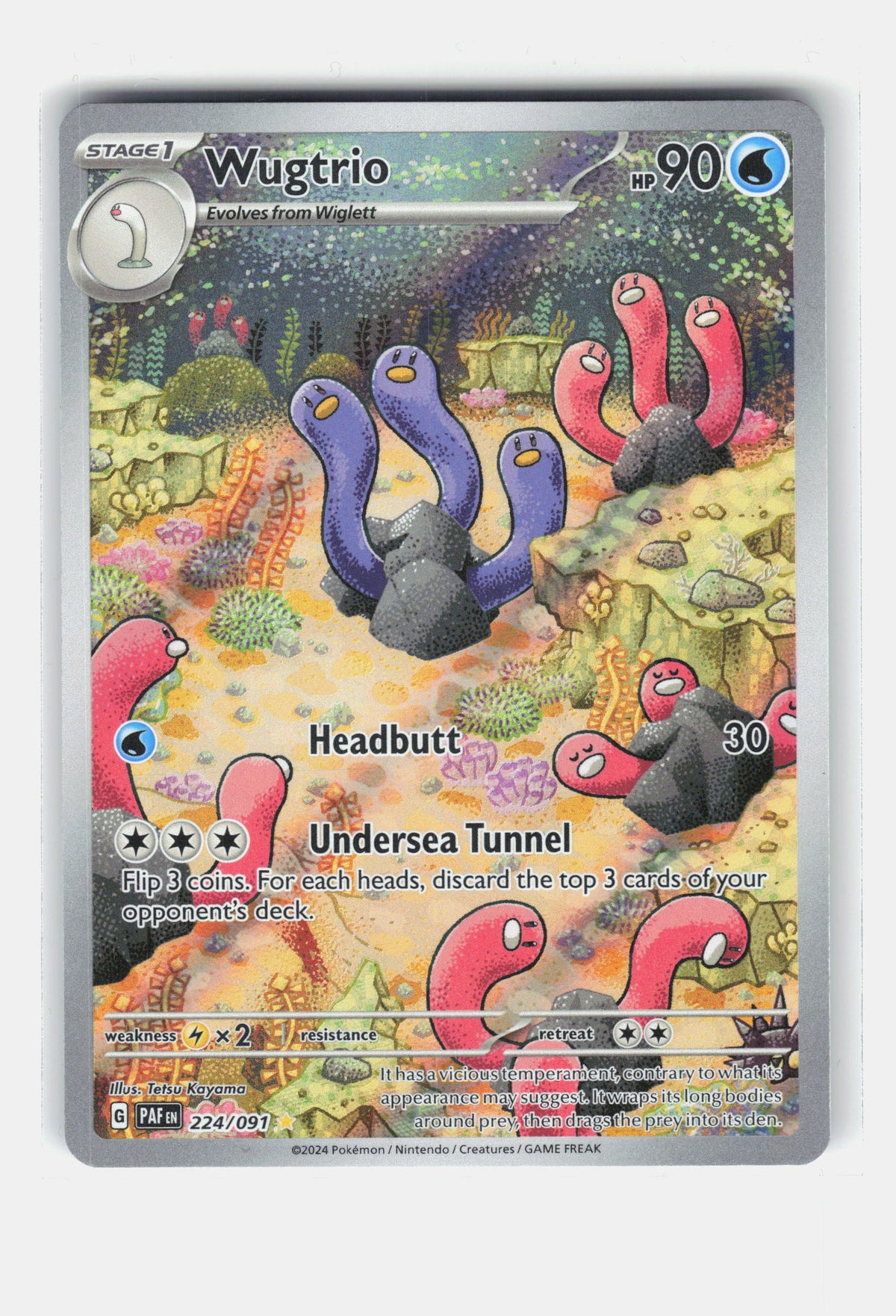 SV: Paldean Fates #224/091 Wugtrio