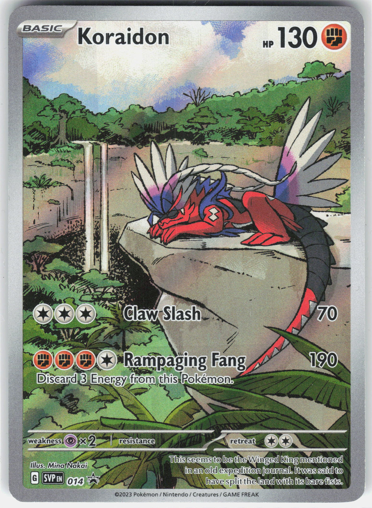 SV: Scarlet & Violet Promo Cards #014 Koraidon