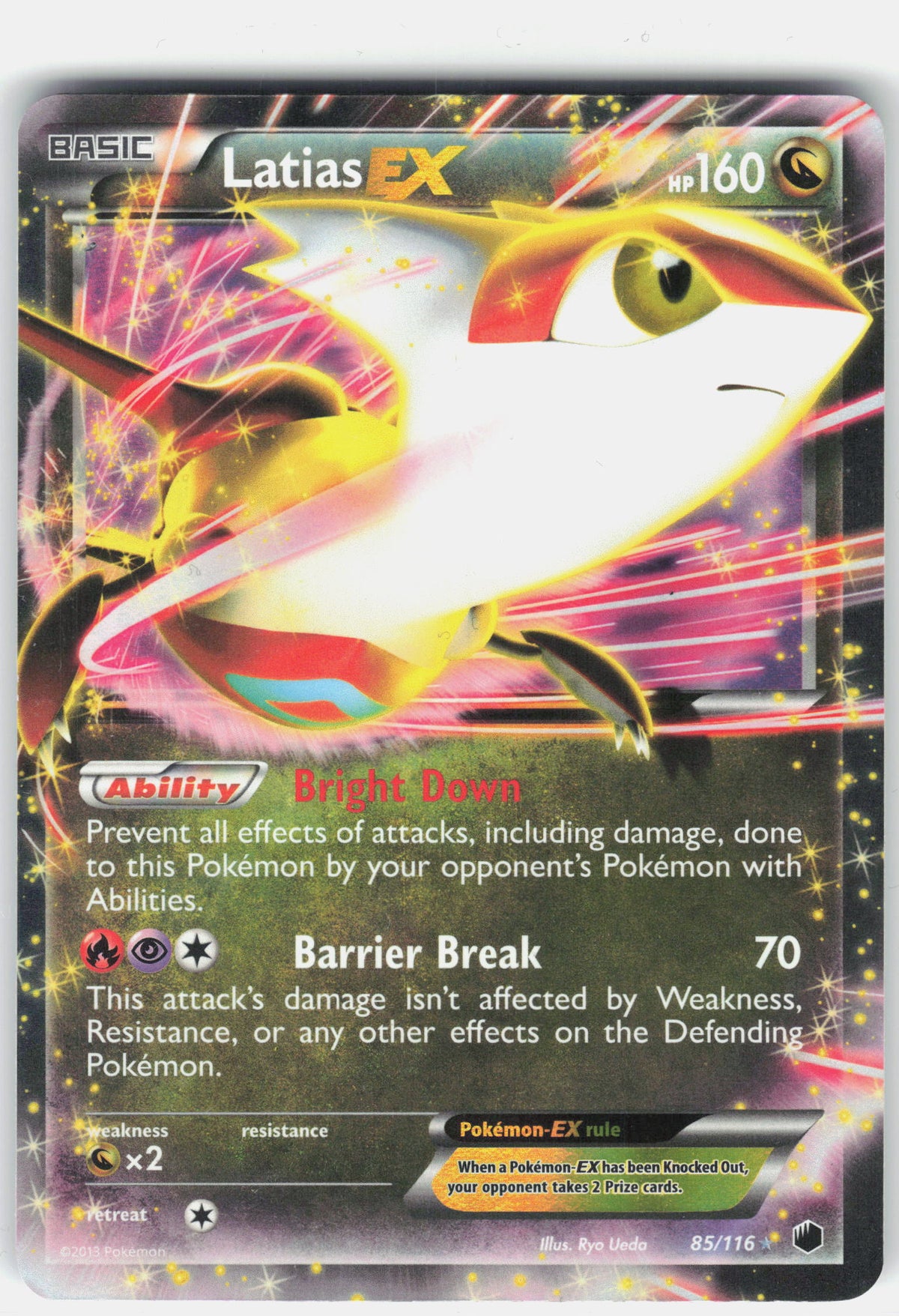 Plasma Freeze #85/116 Latias EX