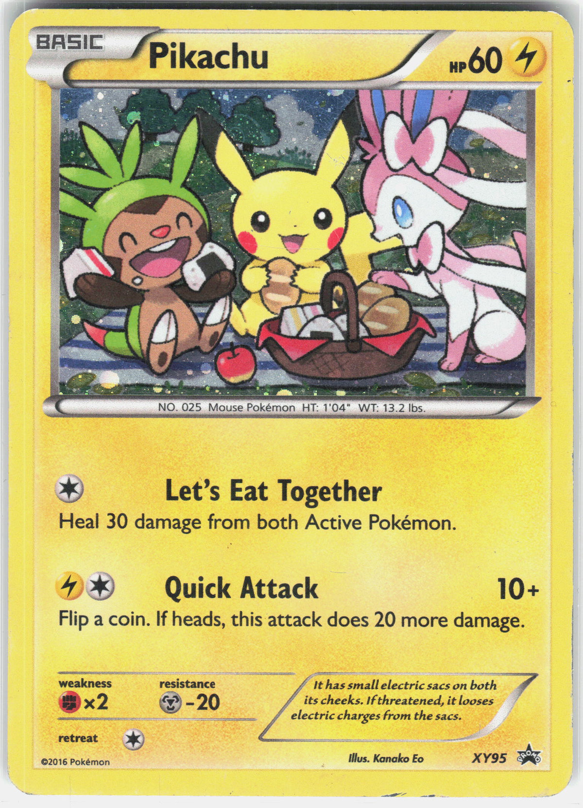XY Promos #XY95 Pikachu