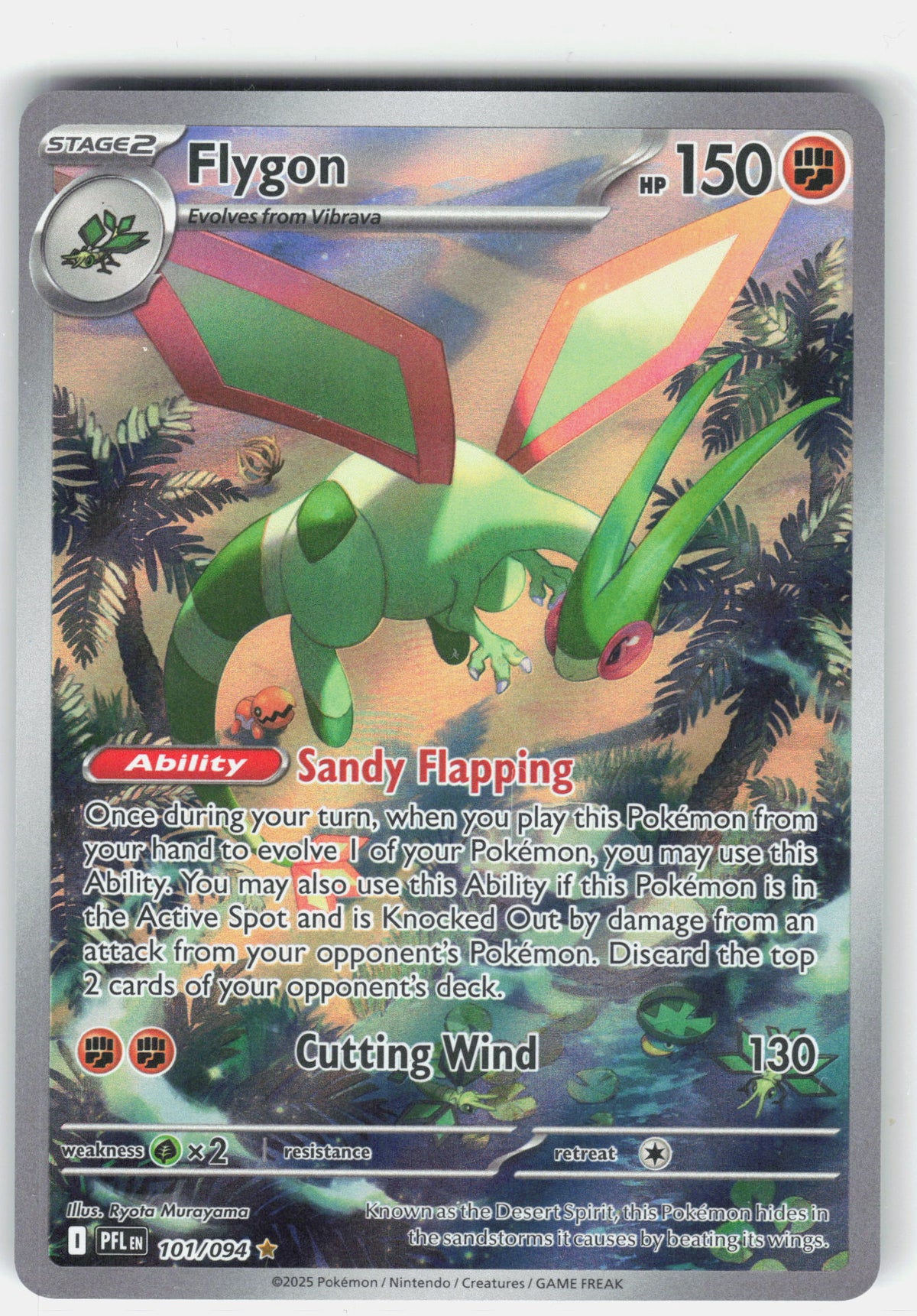ME02: Phantasmal Flames #101/094 Flygon