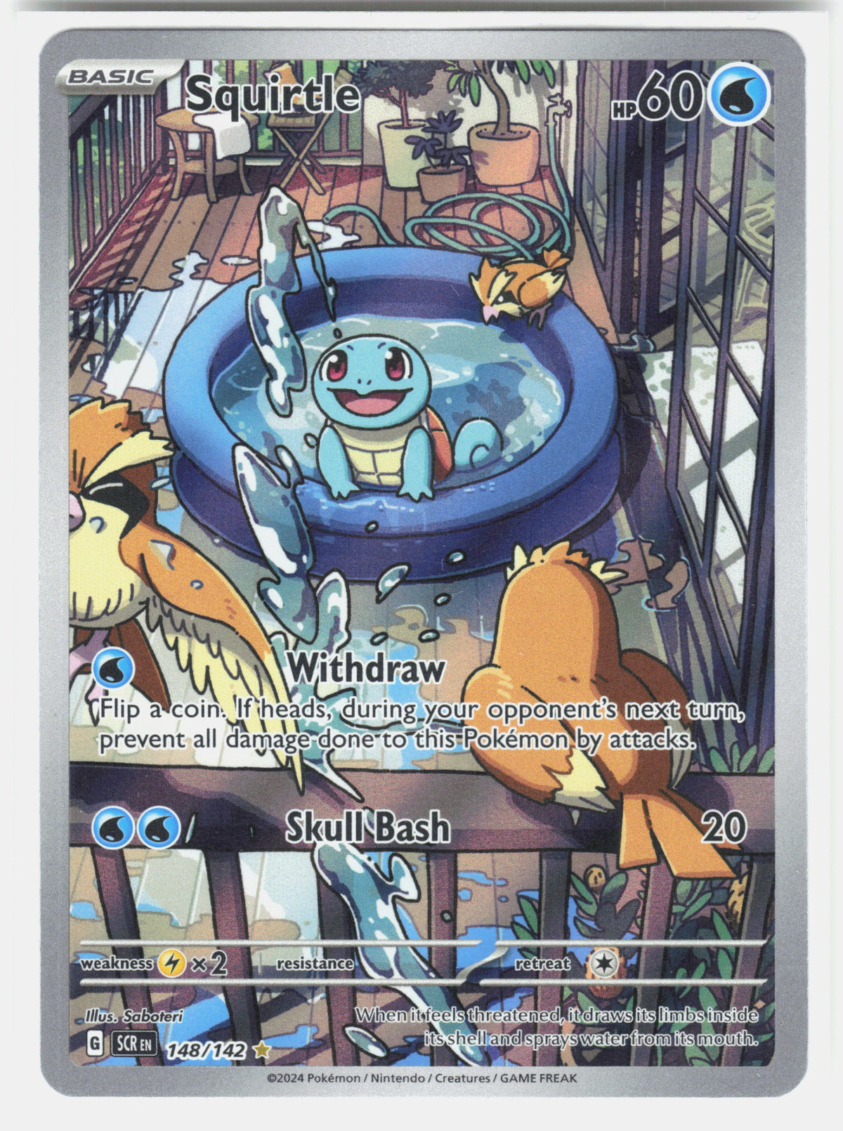 SV07: Stellar Crown #148/142 Squirtle