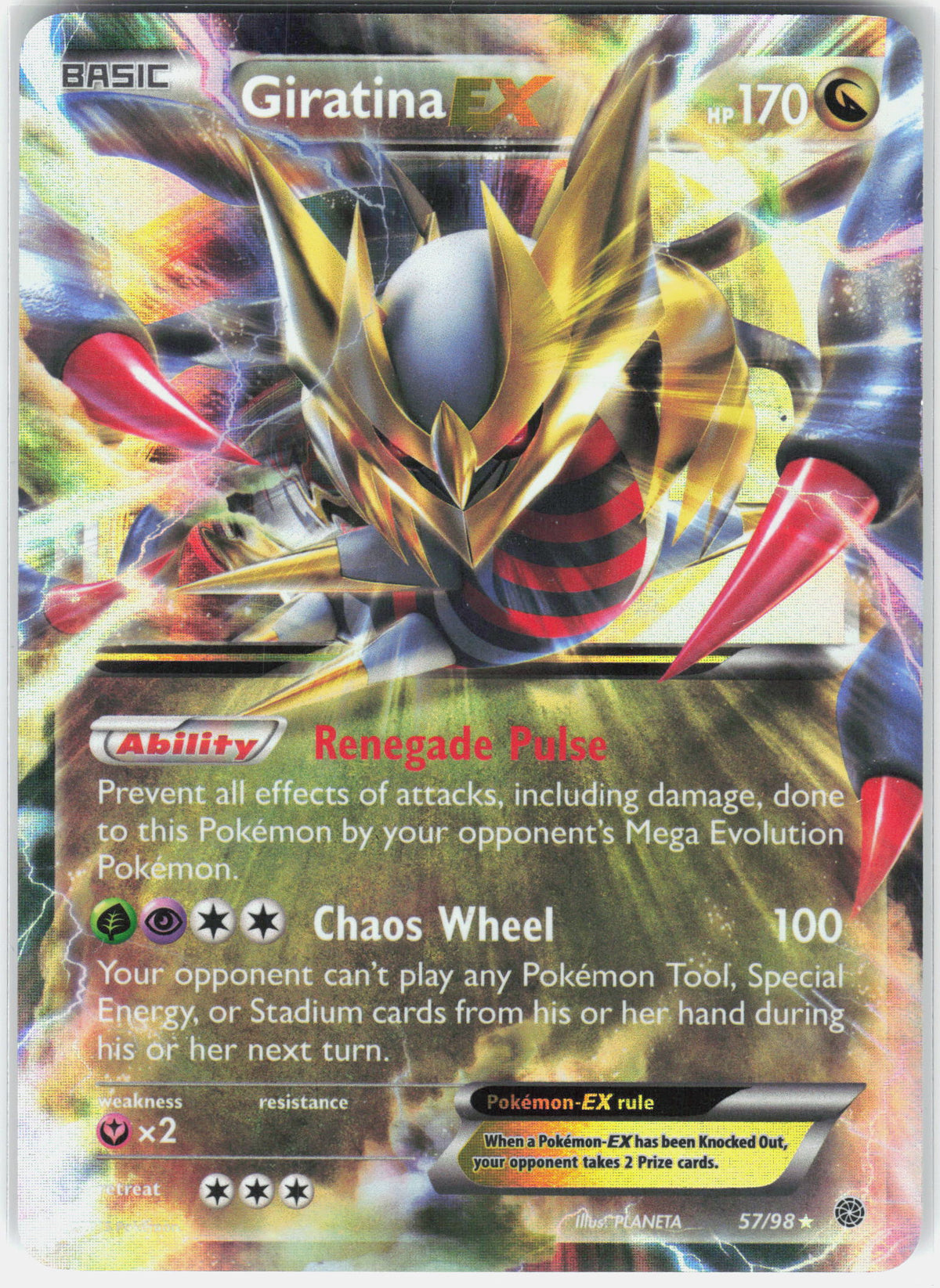 XY - Ancient Origins #57/98 Giratina EX
