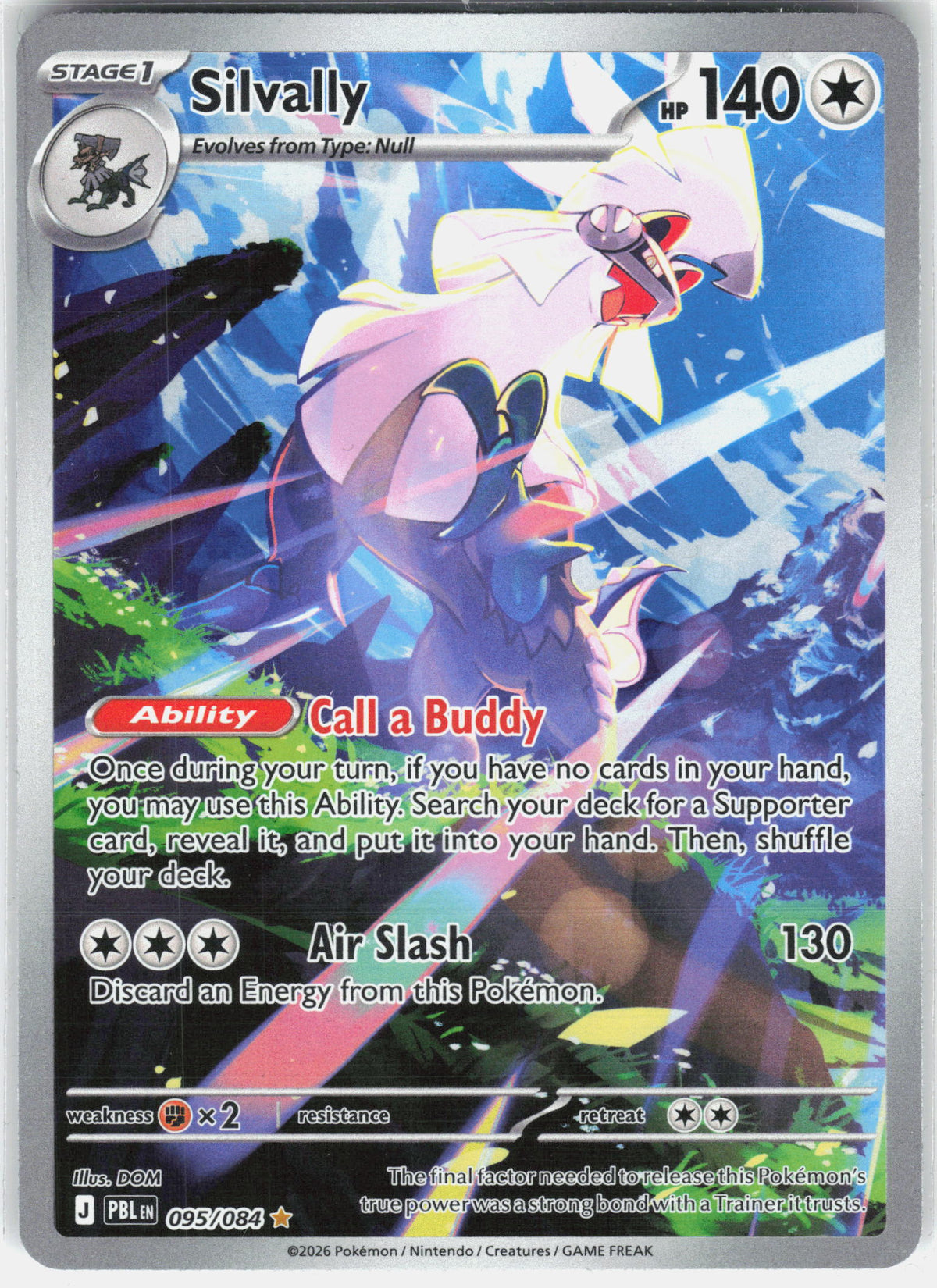 ME05: Pitch Black #095/084 Silvally