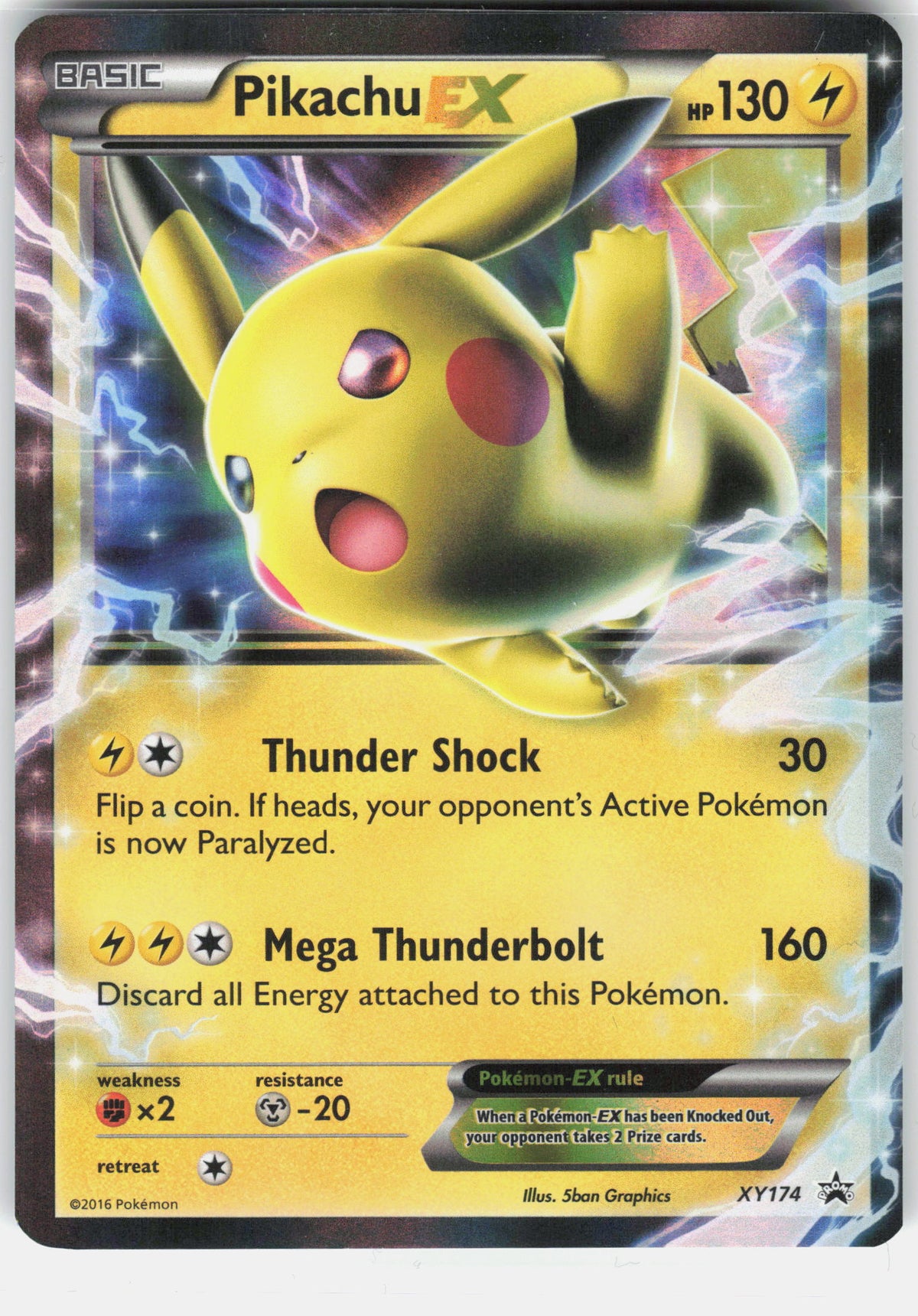 XY Promos #XY174 Pikachu EX