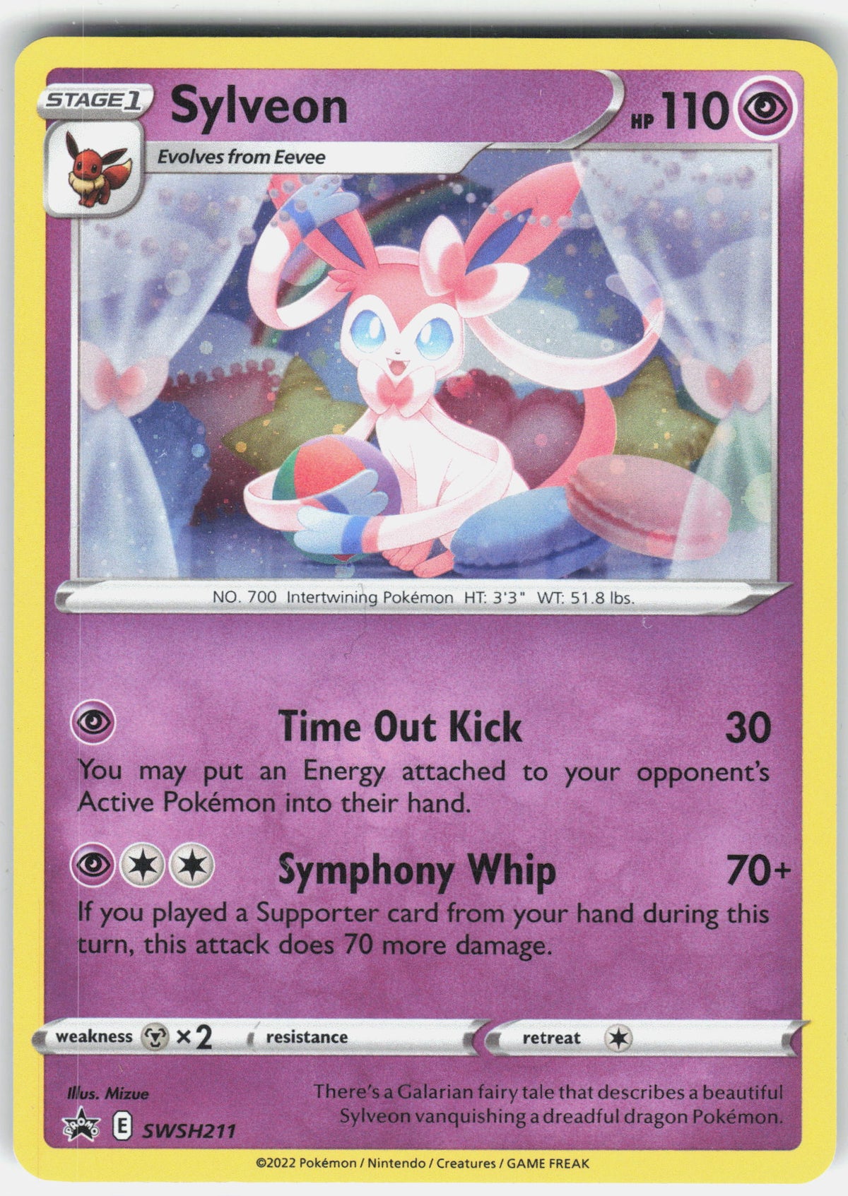 SWSH: Sword & Shield Promo Cards #SWSH211 Sylveon