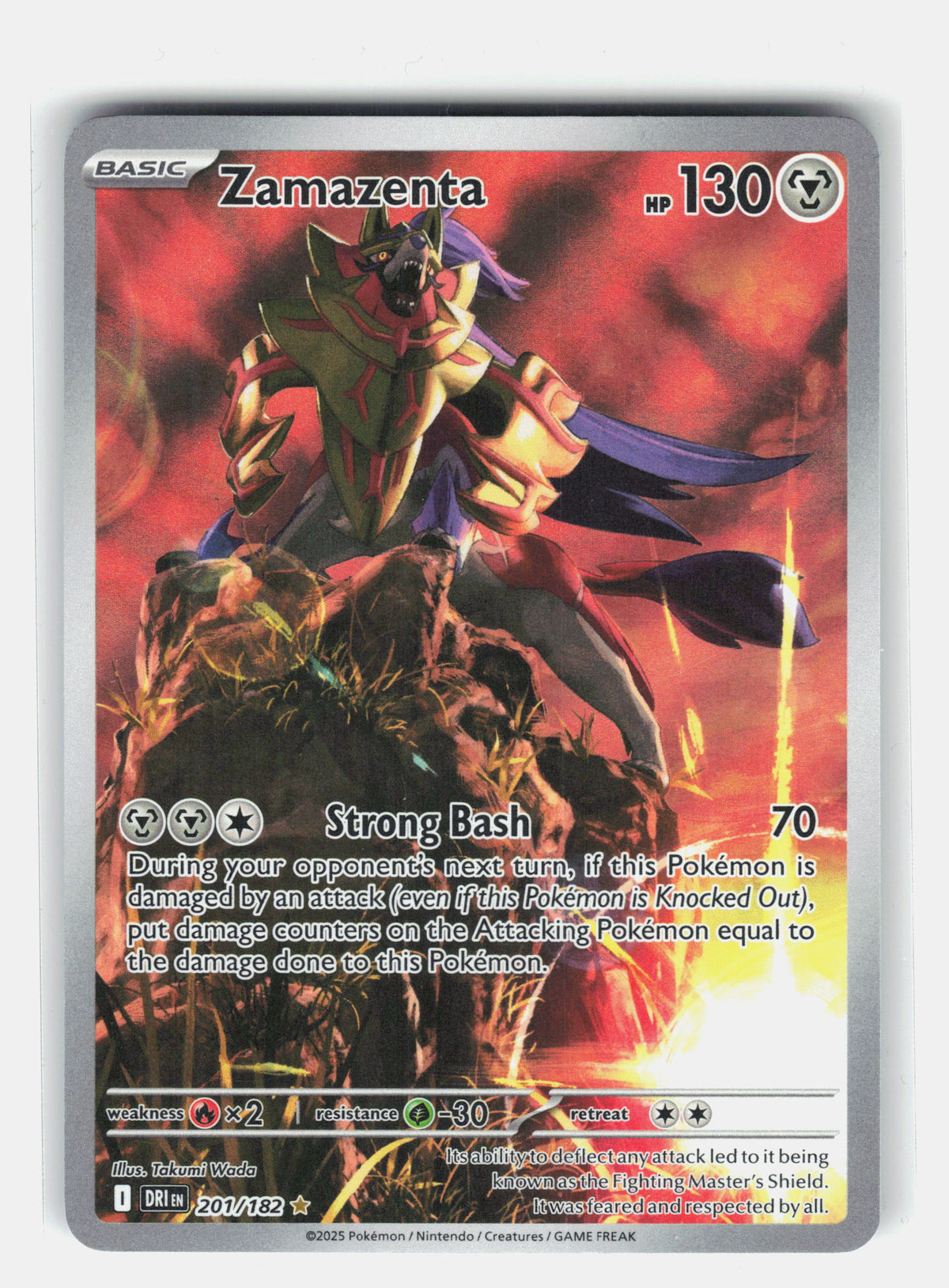 SV10: Destined Rivals #201/182 Zamazenta
