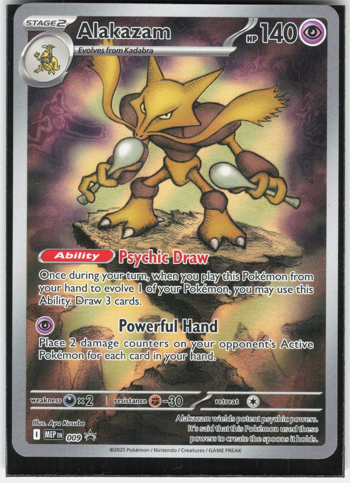 ME: Mega Evolution Promo #009 Alakazam