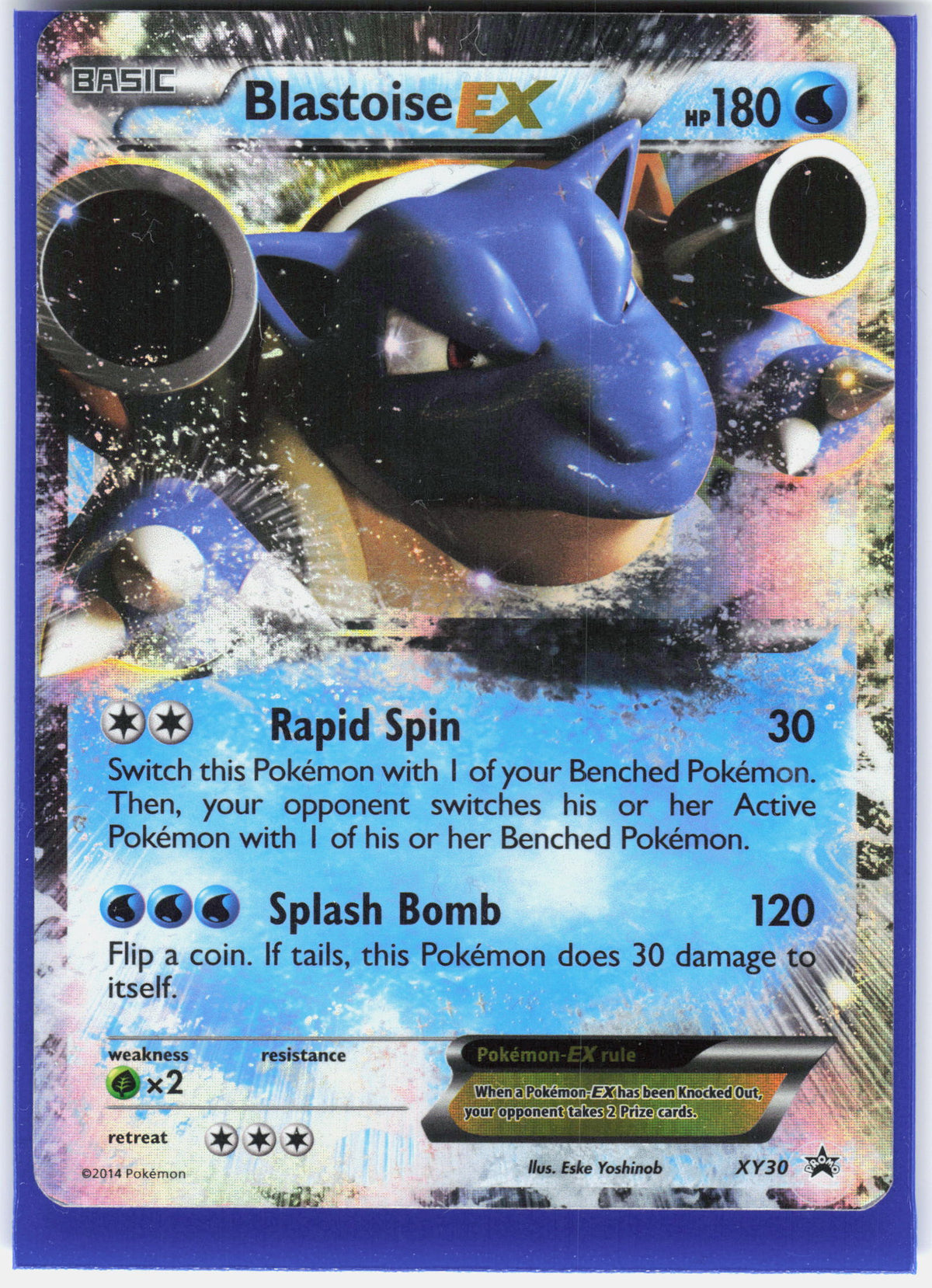 XY Promos #XY30 Blastoise EX