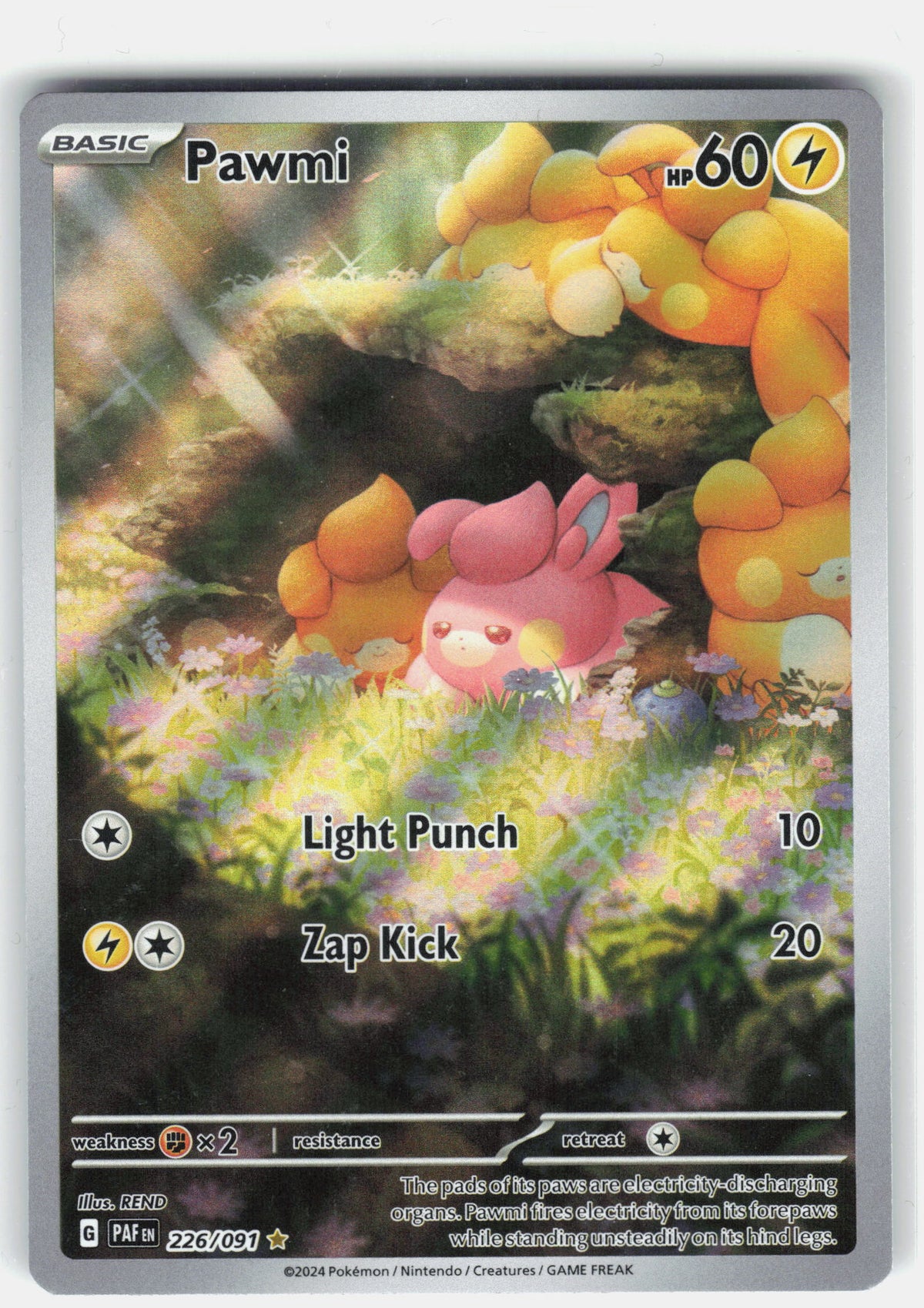 SV: Paldean Fates #226/091 Pawmi