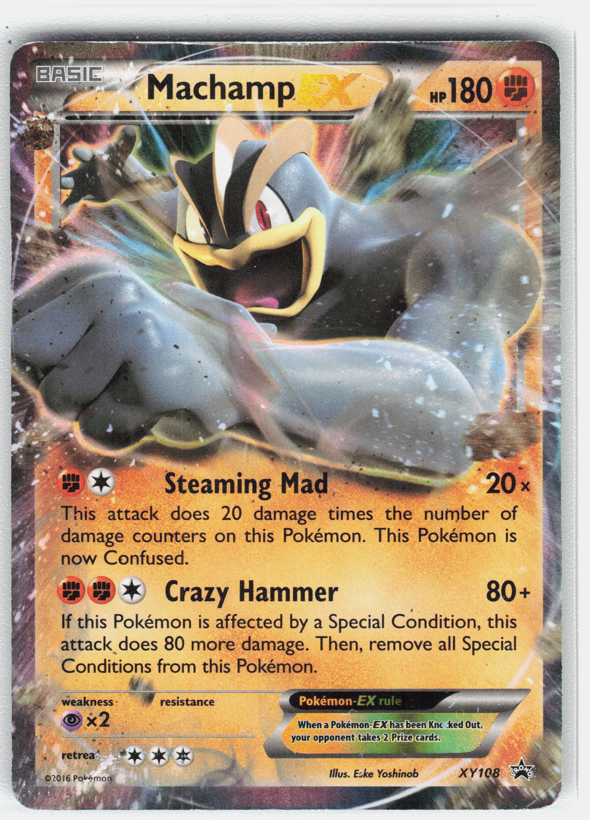 XY Promos #XY108 Machamp EX