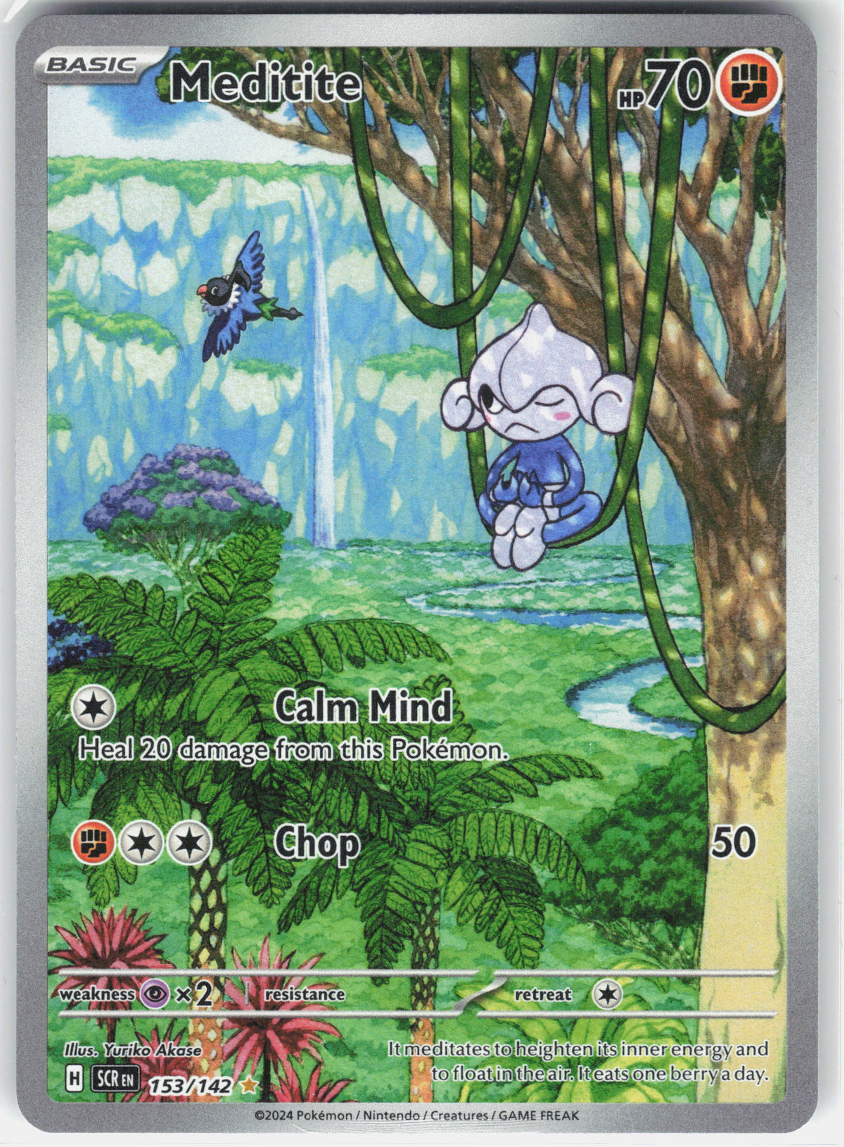 SV07: Stellar Crown #153/142 Meditite