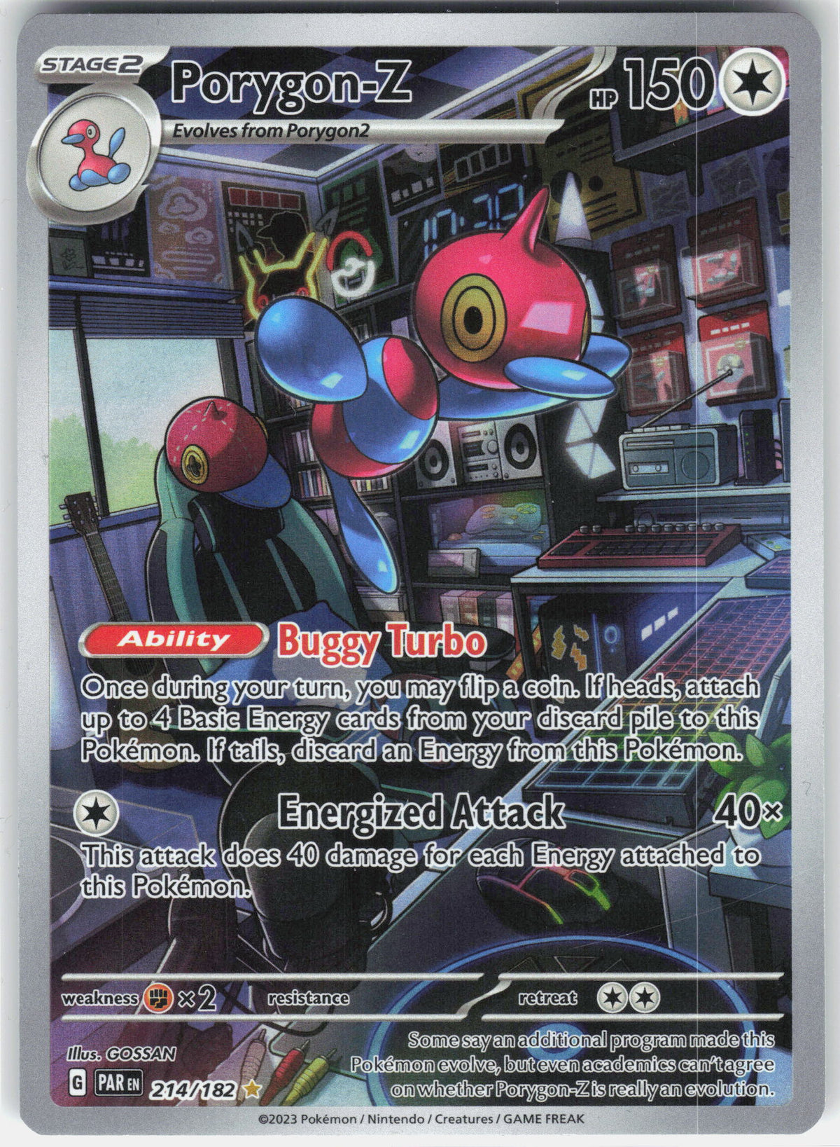 SV04: Paradox Rift #214/182 Porygon-Z