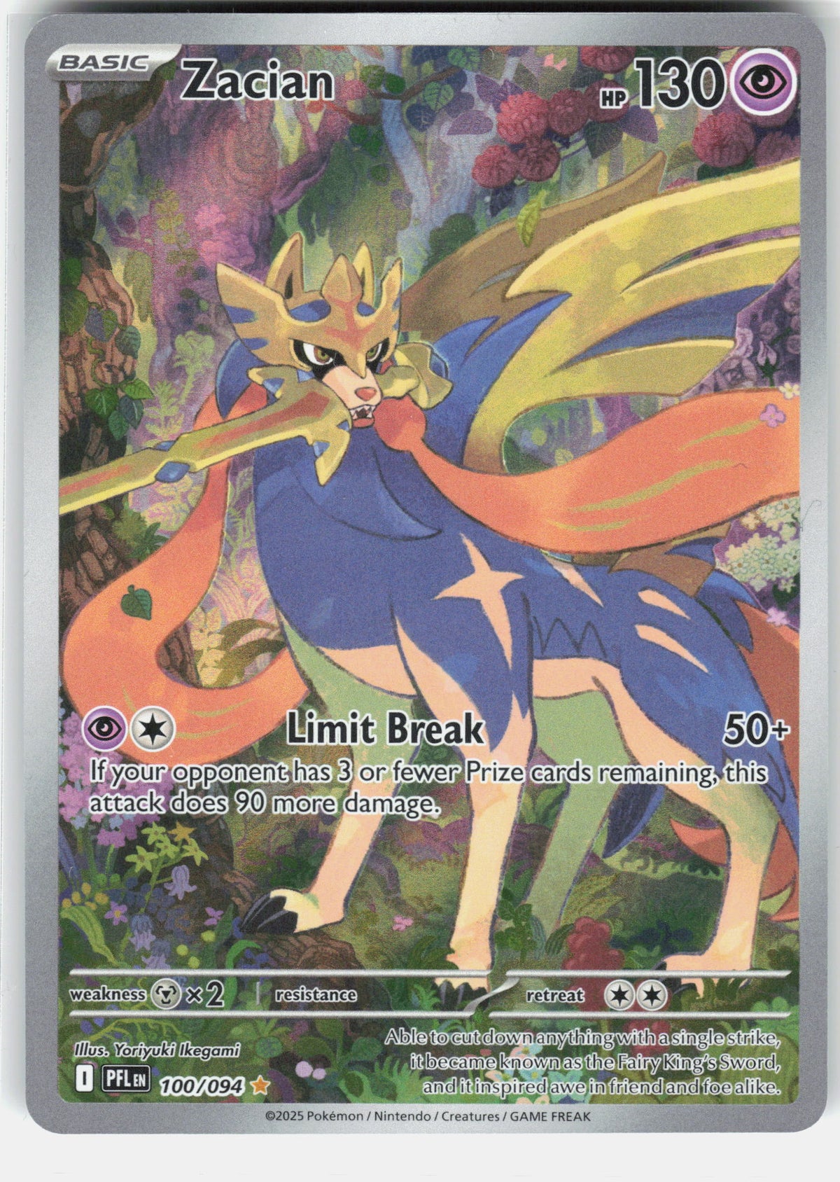 ME02: Phantasmal Flames #100/094 Zacian