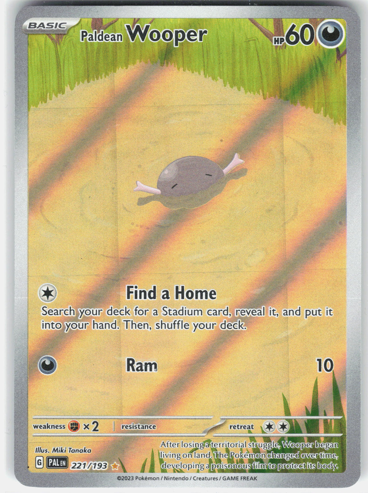 SV02: Paldea Evolved #221/193 Paldean Wooper