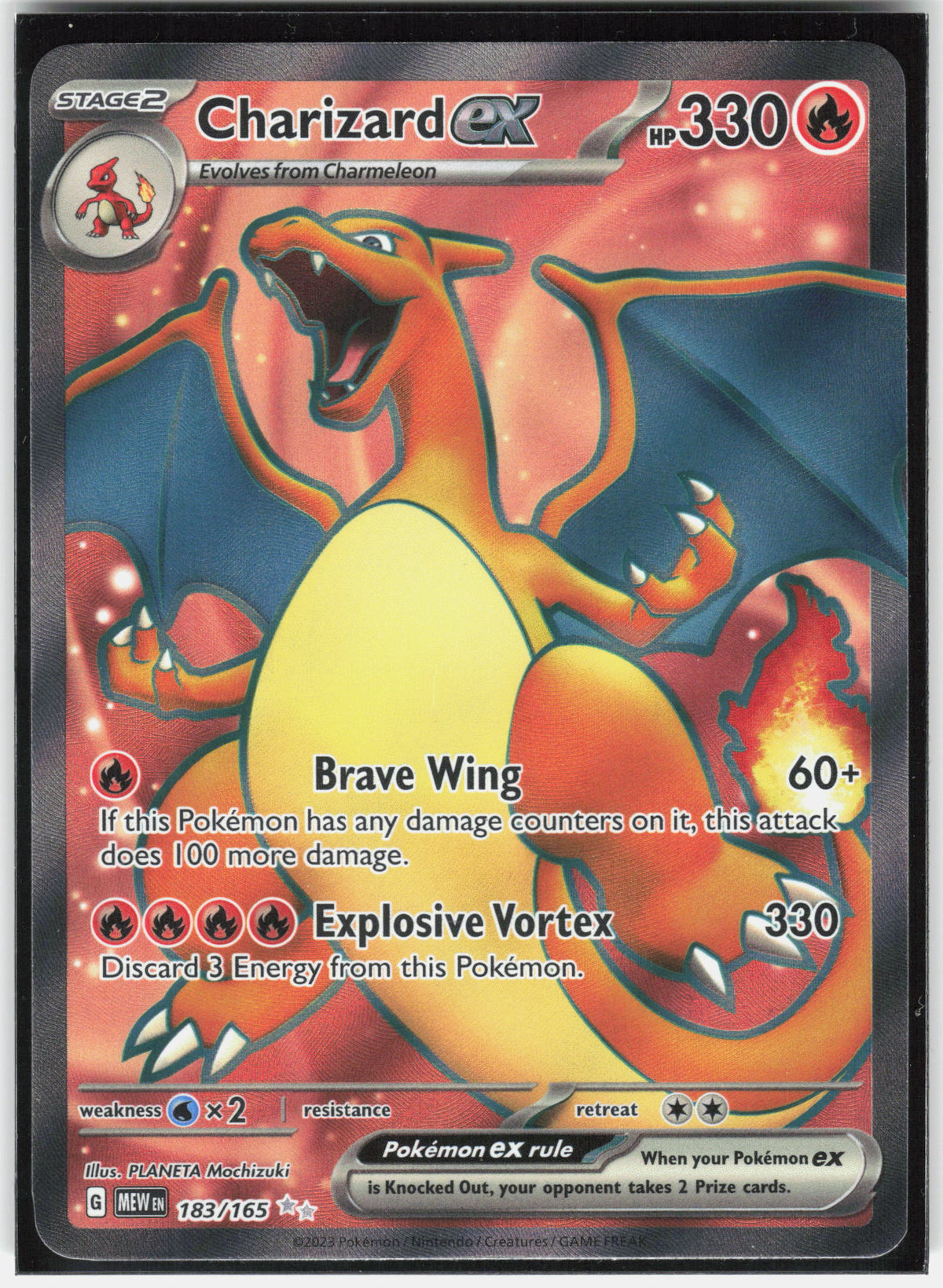 SV: Scarlet & Violet 151 #183/165 Charizard ex