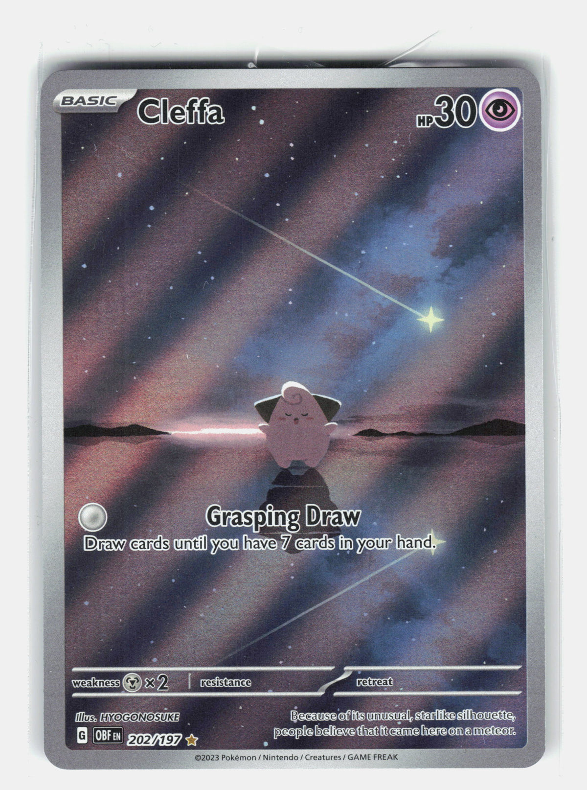 SV03: Obsidian Flames #202/197 Cleffa