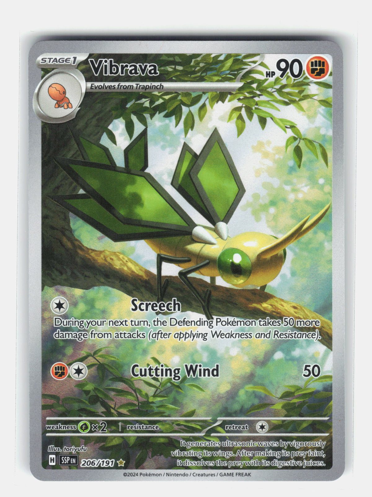SV08: Surging Sparks #206/191 Vibrava