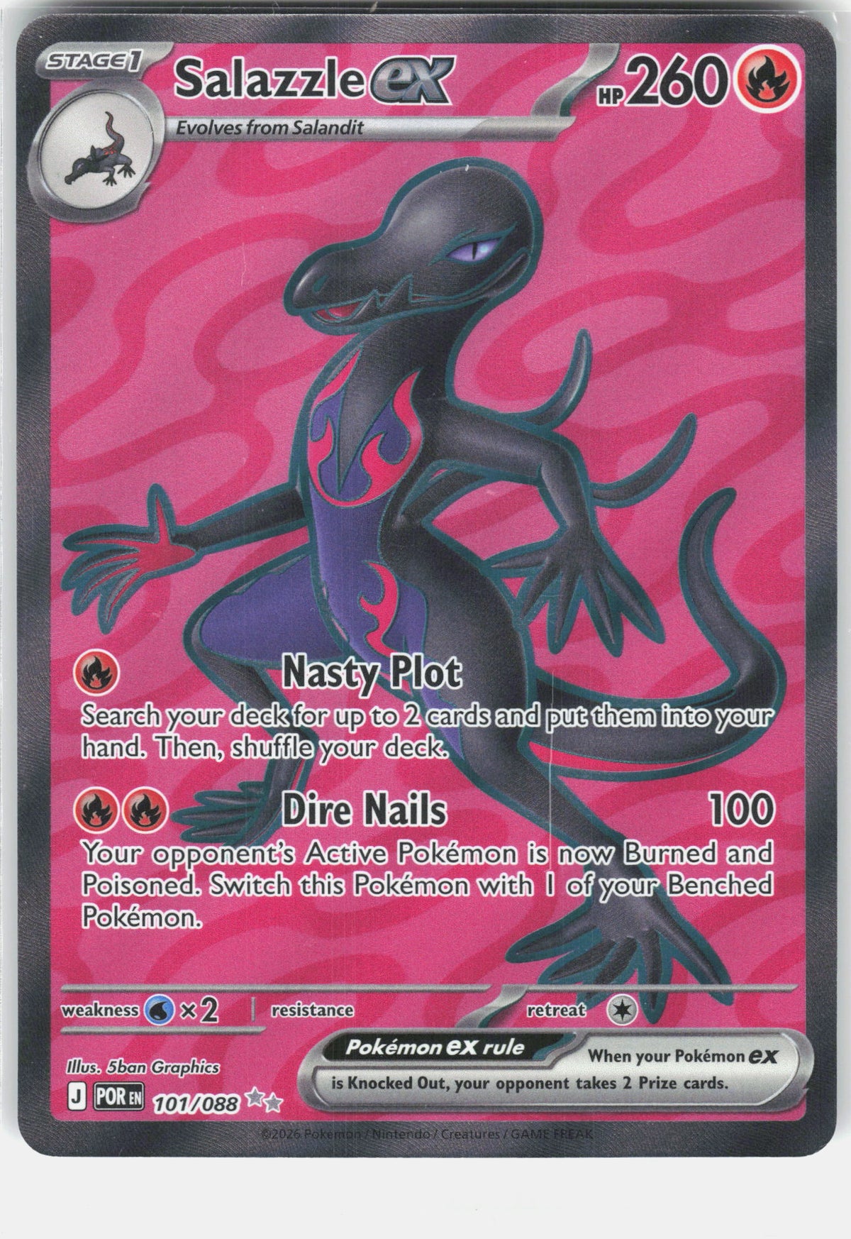 ME03: Perfect Order #101/088 Salazzle ex
