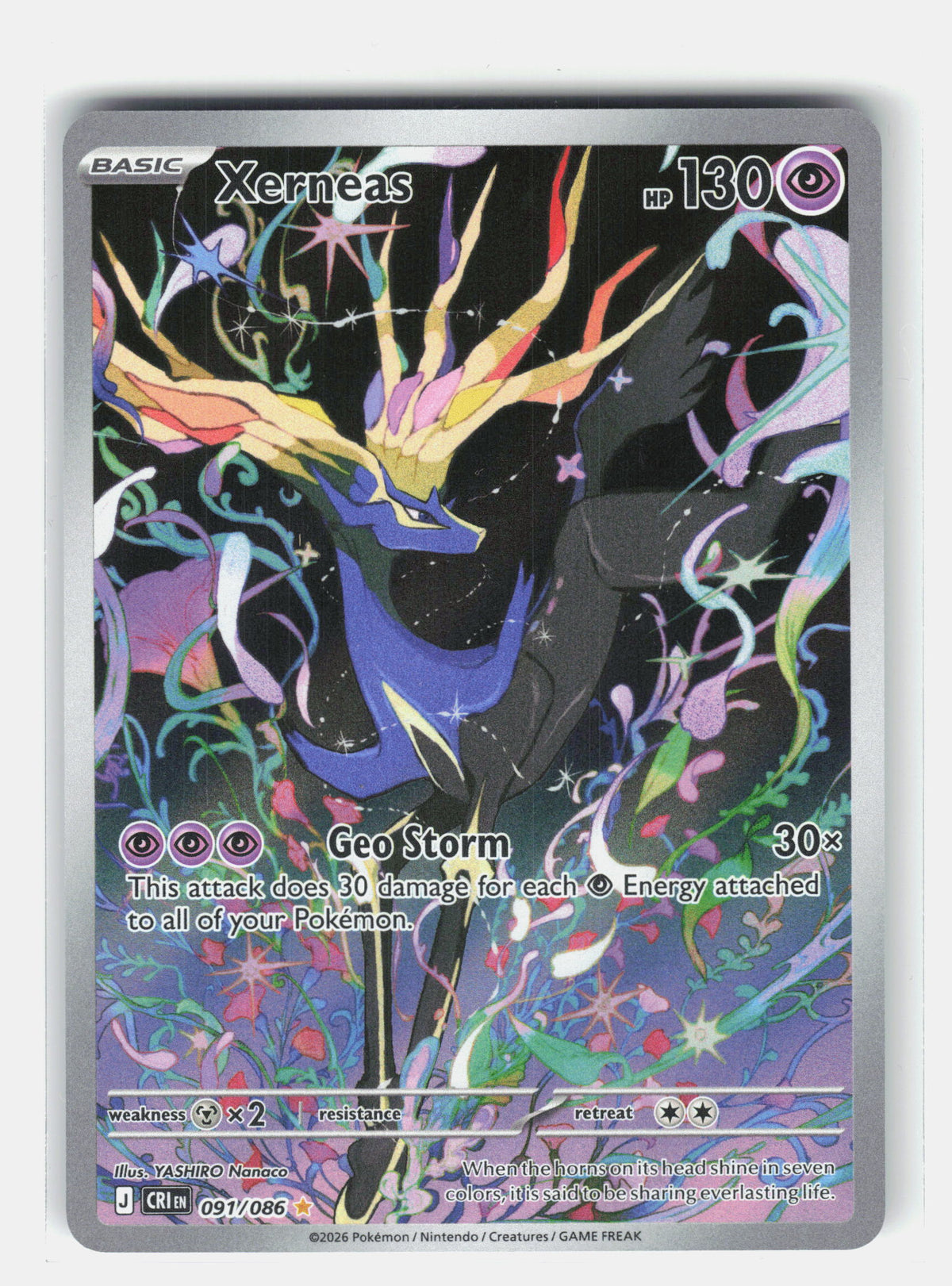 ME04: Chaos Rising #091/086 Xerneas