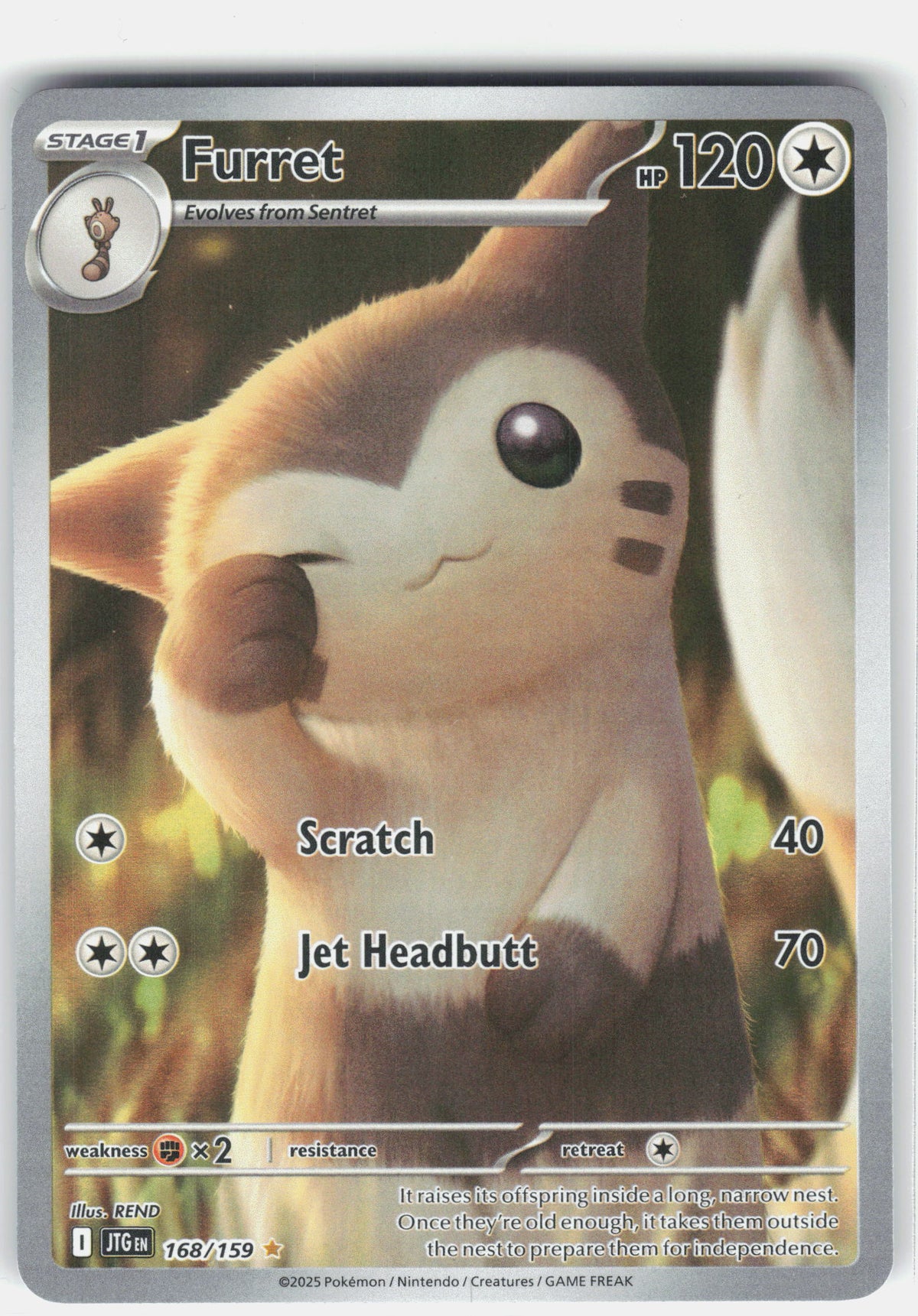 SV09: Journey Together #168/159 Furret
