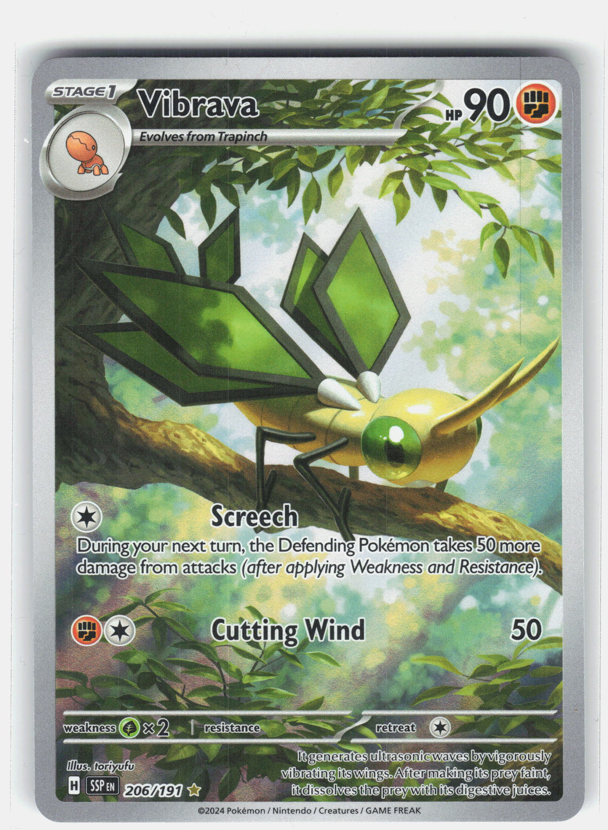 SV08: Surging Sparks #206/191 Vibrava