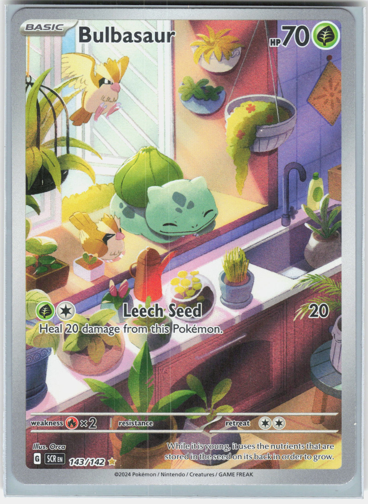 SV07: Stellar Crown #143/142 Bulbasaur