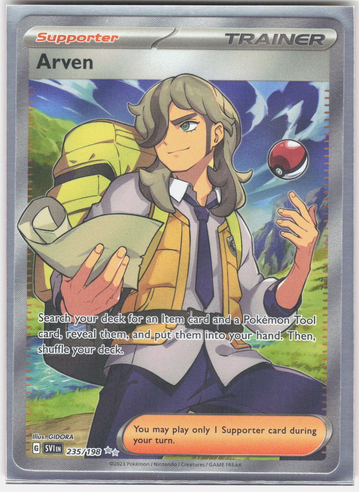 SV01: Scarlet & Violet Base Set #235/198 Arven