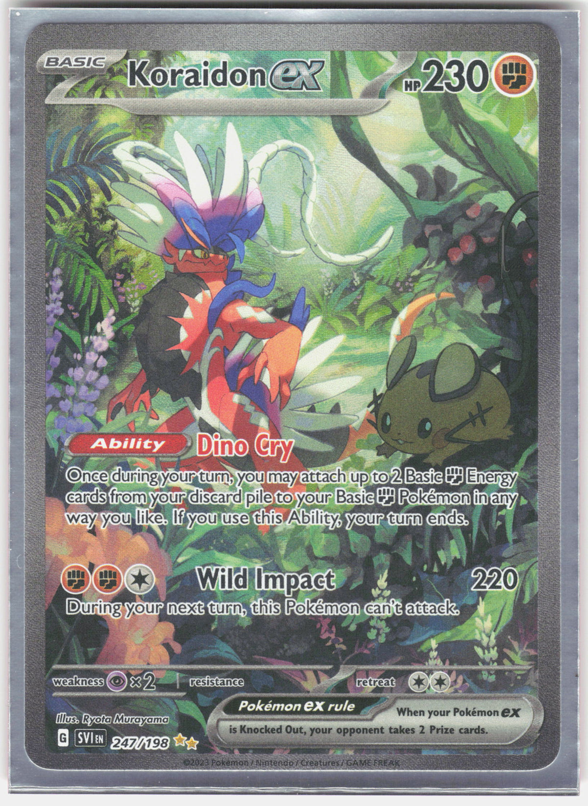 SV01: Scarlet & Violet Base Set #247/198 Koraidon ex