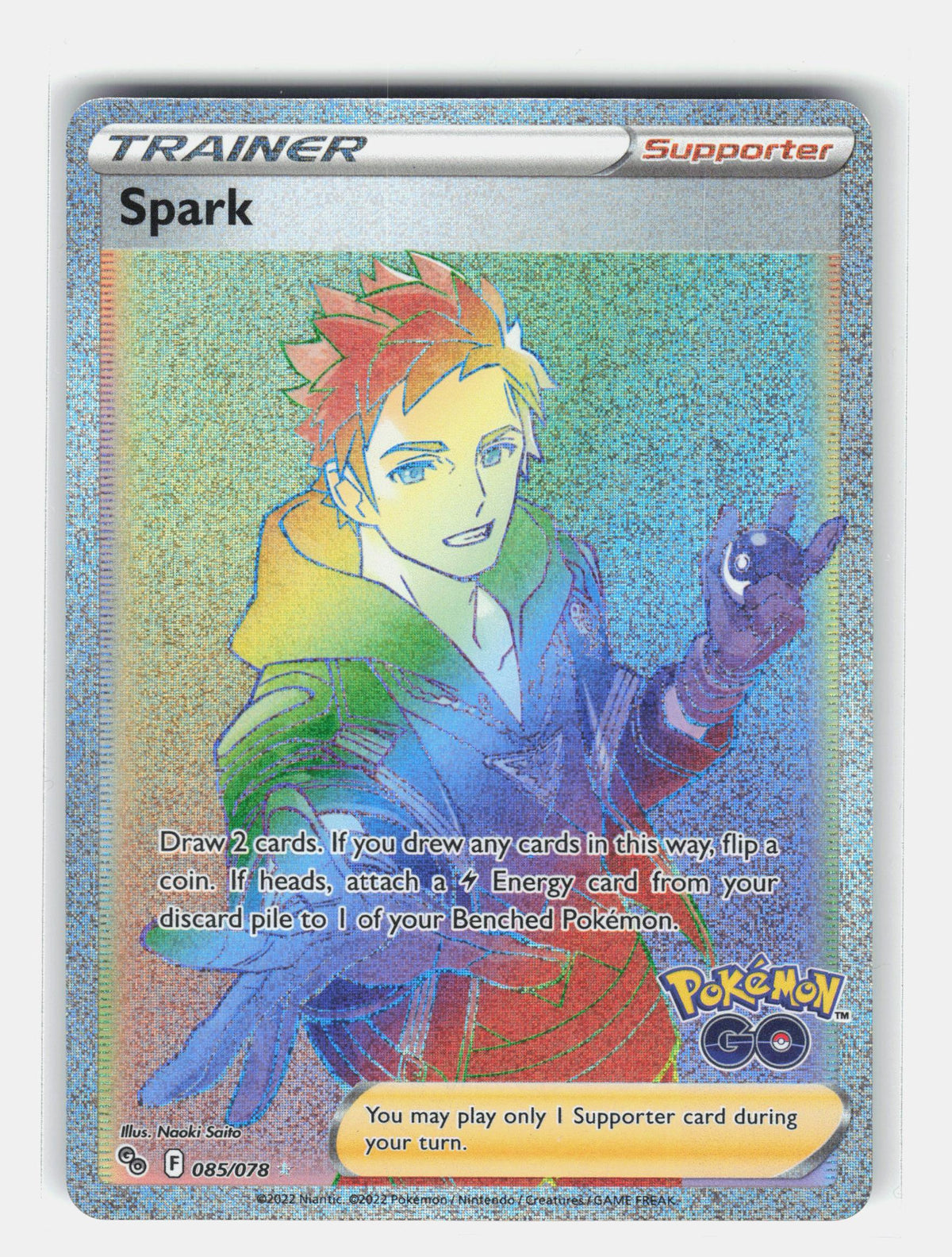 Pokemon GO #085/078 Spark (Secret)