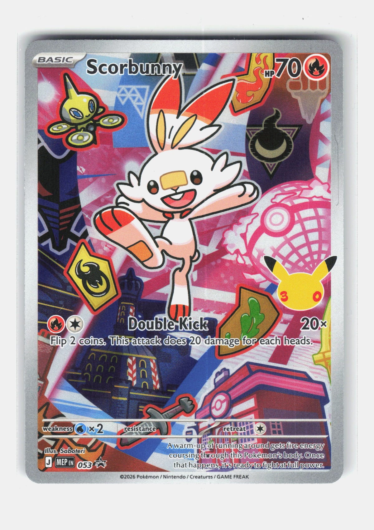 ME: Mega Evolution Promo #053 Scorbunny